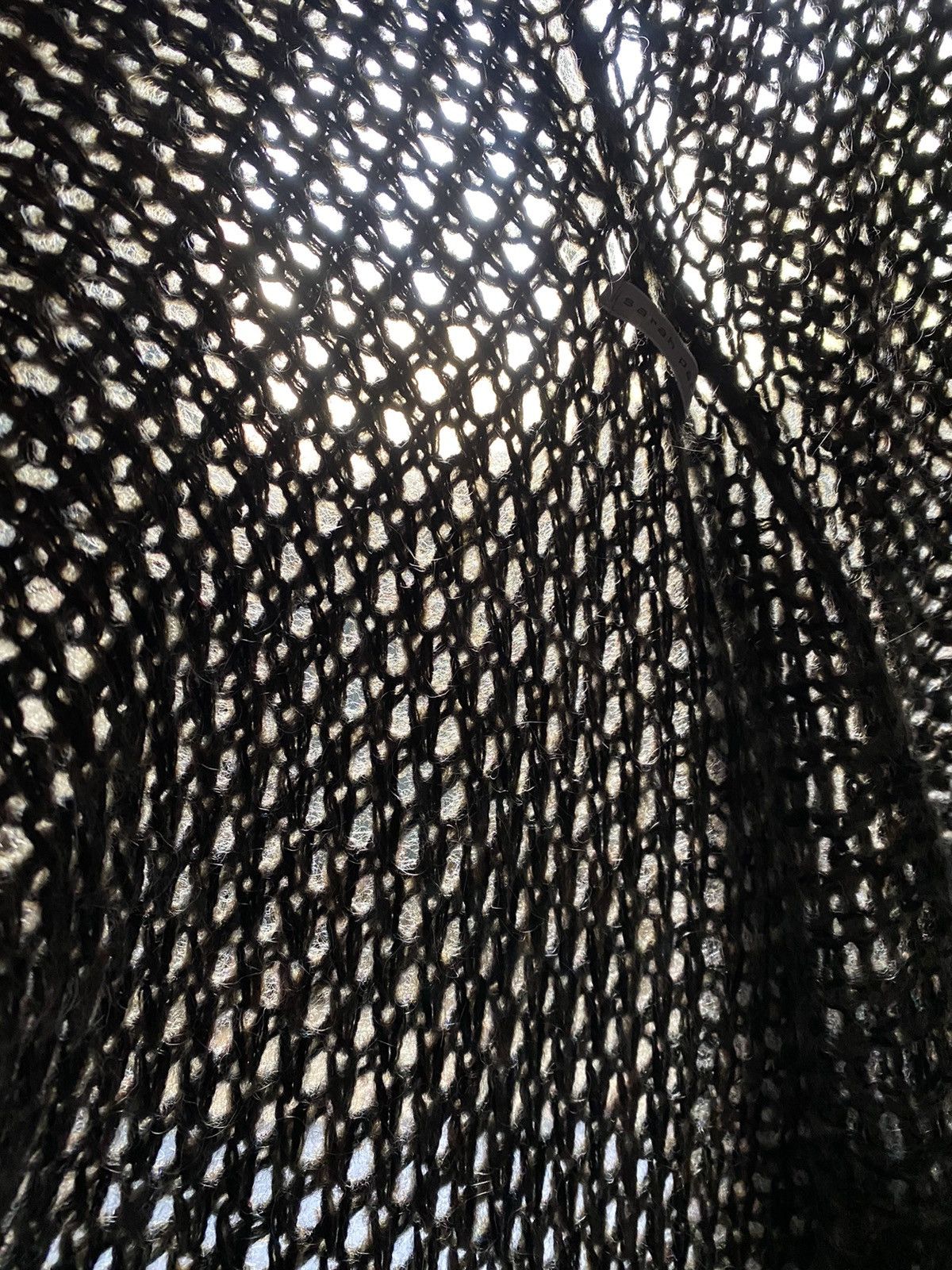 14th Addiction × If Six Was Nine × Le Grande Bleu (L.G.B.) Sarah Pacini Asymmetrical Cardigan Type CCP Yohji Yamamoto Size ONE SIZE - 8 Thumbnail