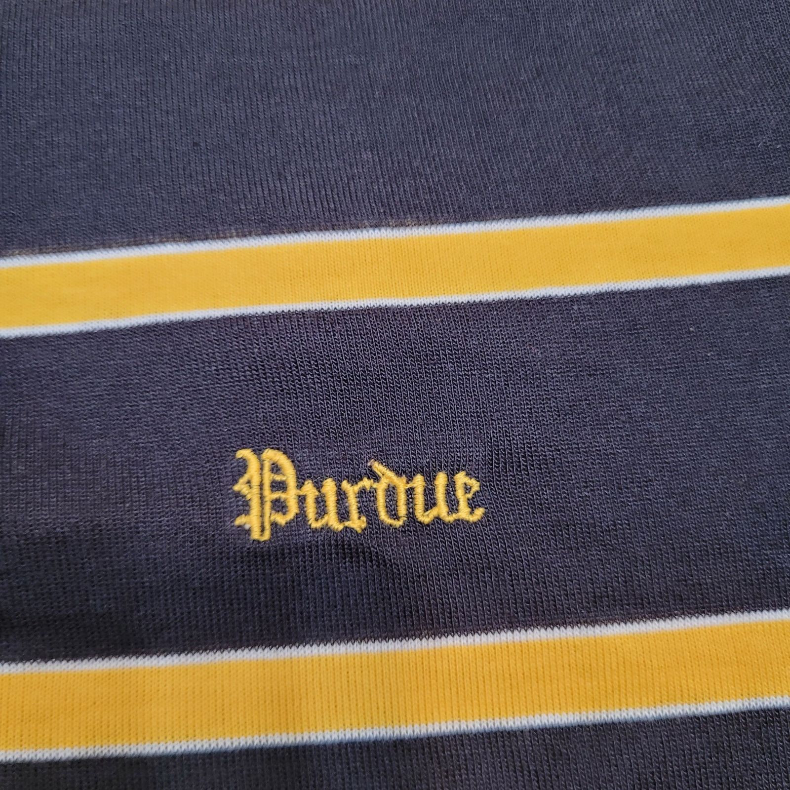 Other Vintage 80s Purdue University Polo Shirt Mens M (Tagged XL) Size US M / EU 48-50 / 2 - 6 Thumbnail