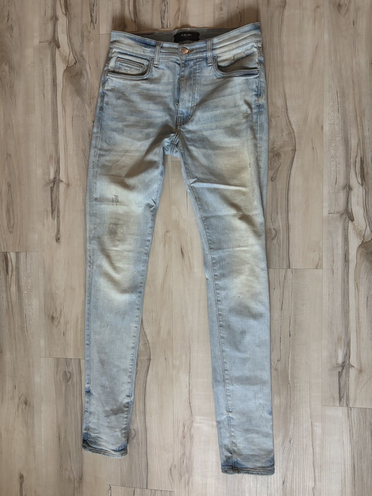 Amiri Amiri Washed Jeans Size US 31 - 2 Thumbnail