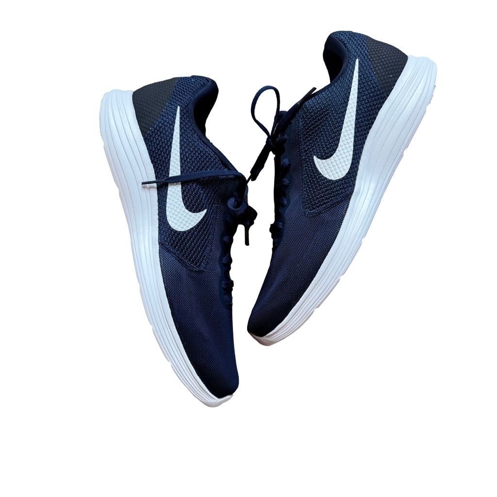 Nike Revolution 3 Lightweight Running Shoes Size 14 Navy in Blue, Men's