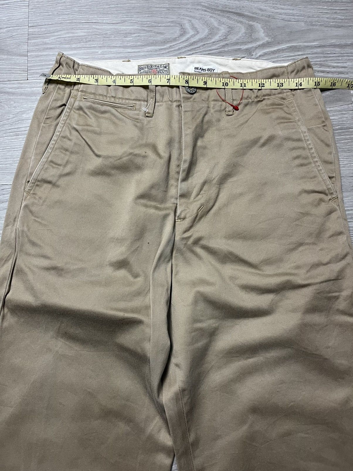 Buzz Rickson's × Japanese Brand × Toyo Enterprises Buzz Rickson X Beams Boy Military Pants Size US 29 - 4 Thumbnail