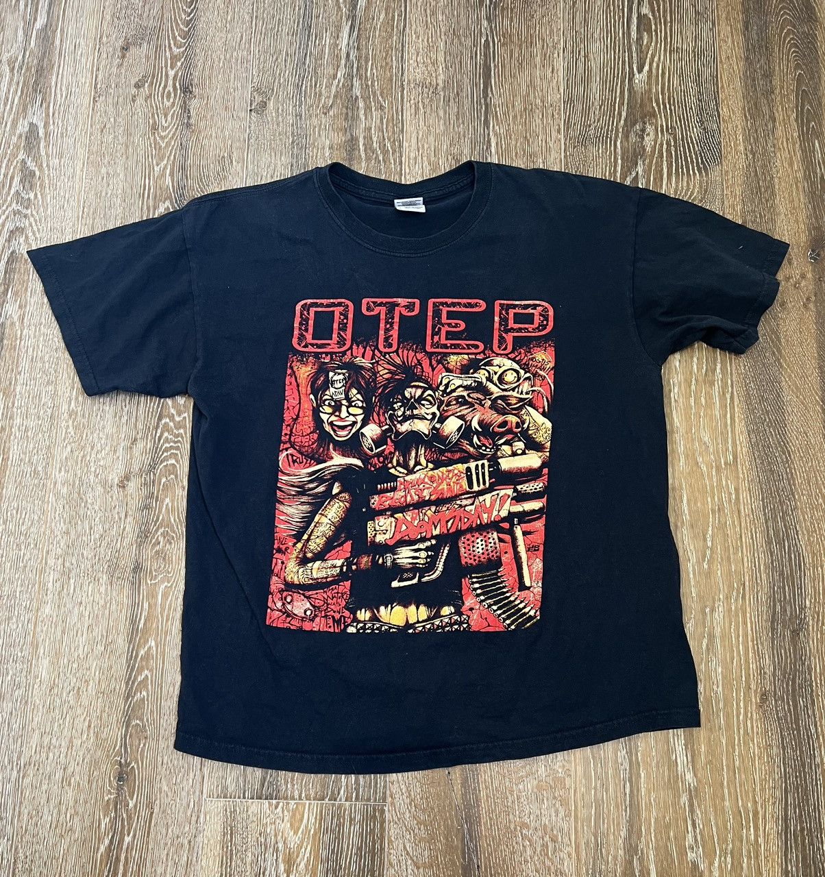 Band Tees × Vintage Otep doomsday band tee Size US L / EU 52-54 / 3 - 1 Thumbnail