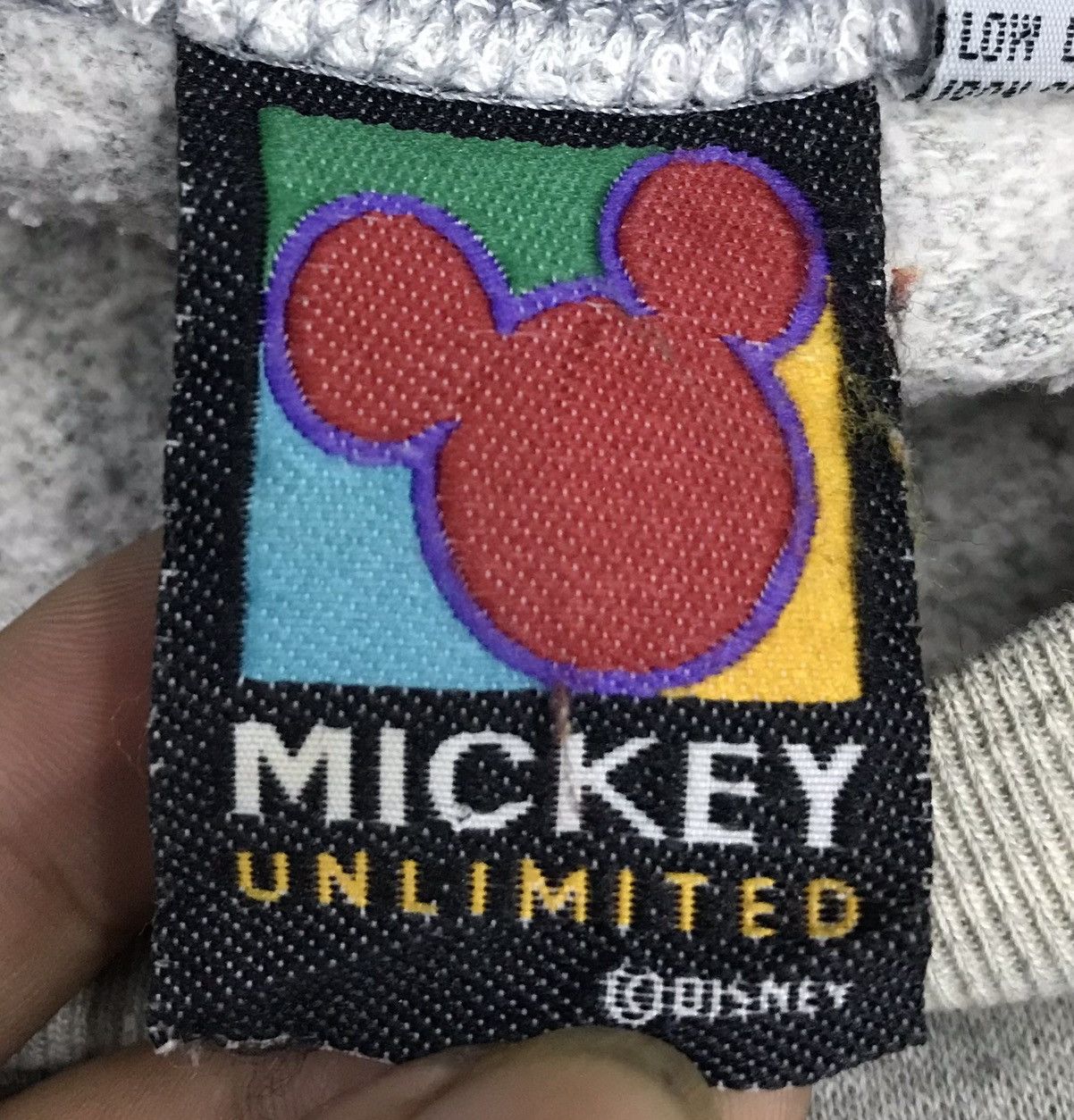 Disney × Mickey Mouse × Vintage Vintage Disney Mickey Unlimited Sweatshirt Size US XL / EU 56 / 4 - 7 Thumbnail