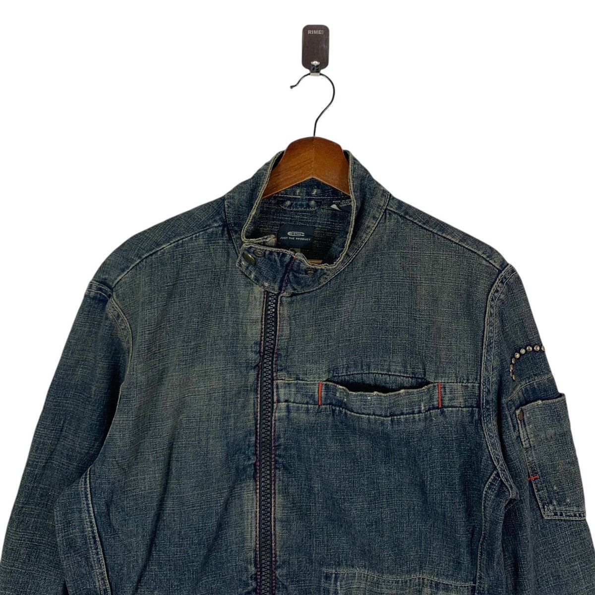 G-Star VINTAGE G-STAR RAW DENIM ZIPPER JACKET Size US L / EU 52-54 / 3 - 4 Thumbnail