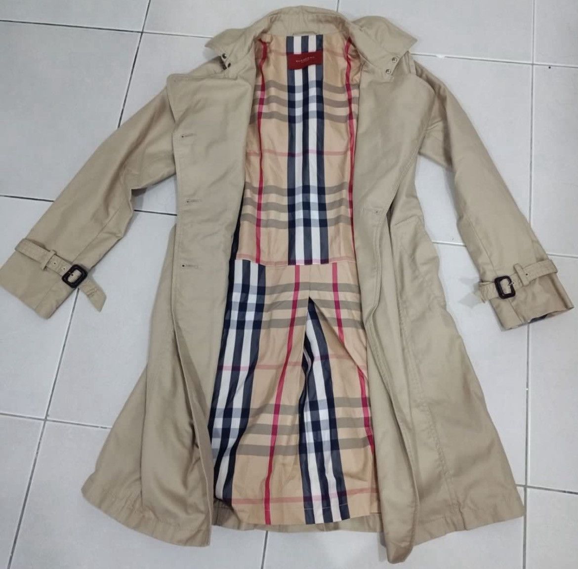 Burberry × Designer Burberry London Trench Coat Jacket Parka Size US S / EU 44-46 / 1 - 6 Thumbnail