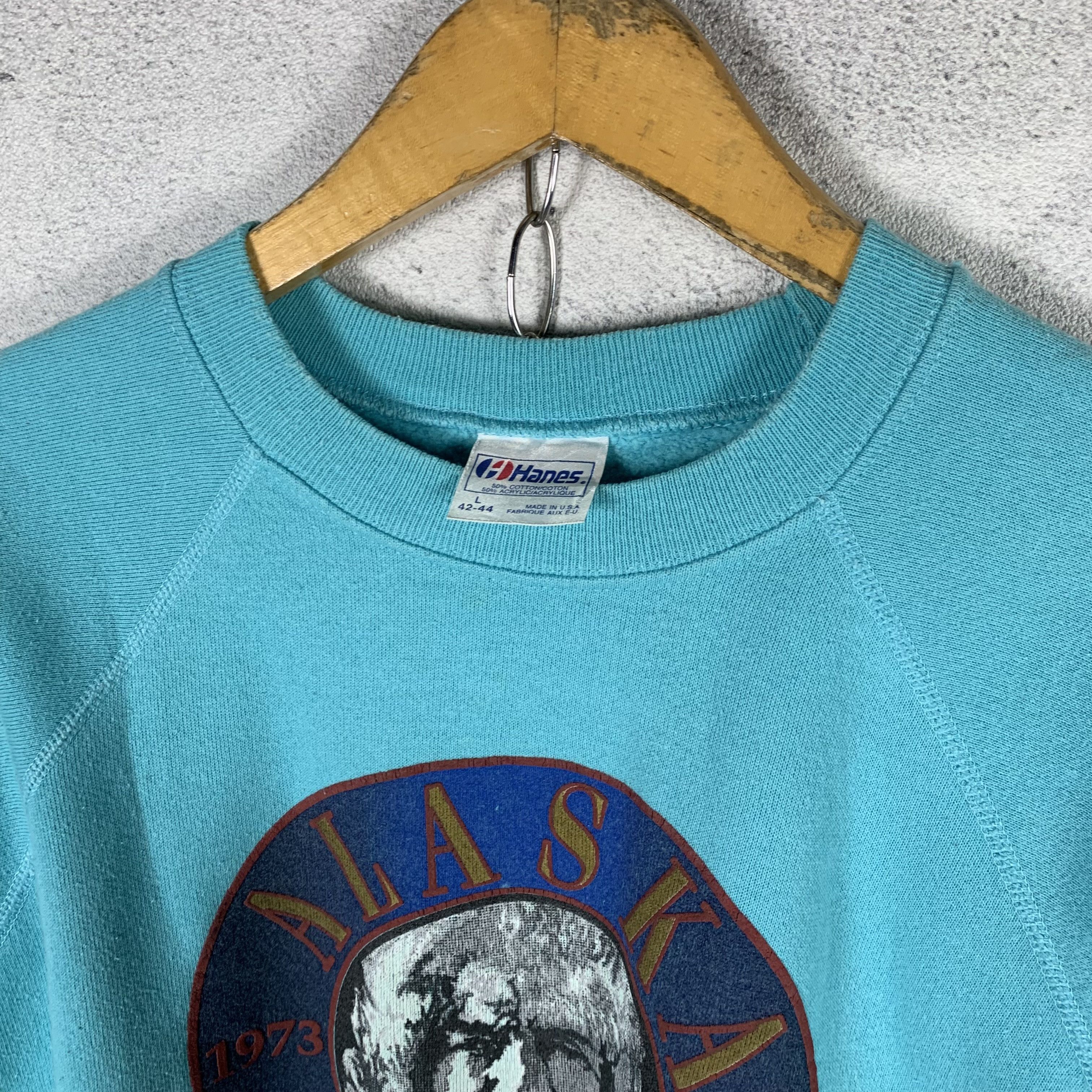 Vintage 1991 Alaska Serigraphics IDITAROD XX THe Last Great Race Size US S / EU 44-46 / 1 - 5 Thumbnail