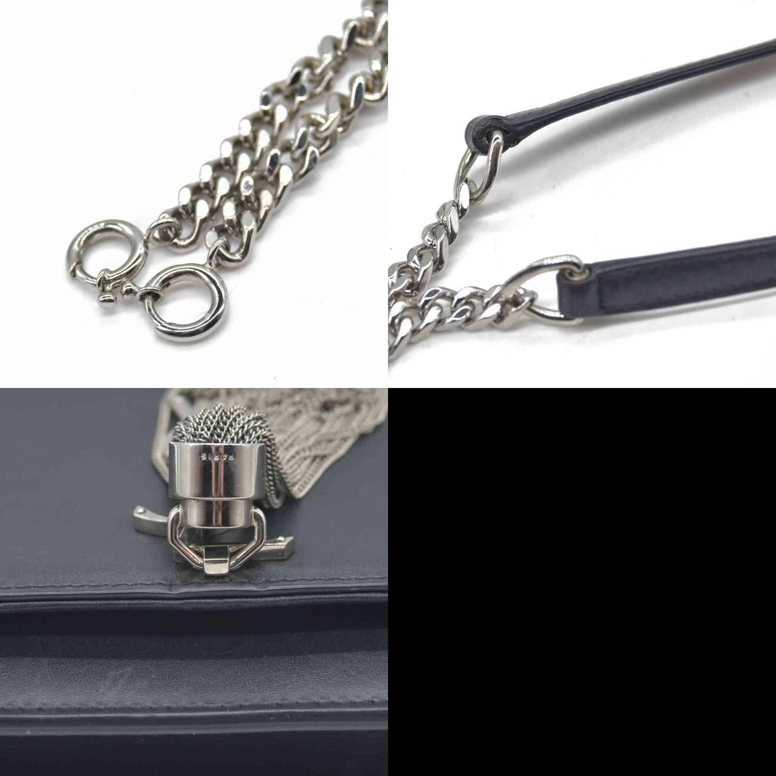 Saint Laurent Paris Saint Laurent Smooth Calfskin Classic Monogram Kate Tassel Size ONE SIZE - 7 Thumbnail