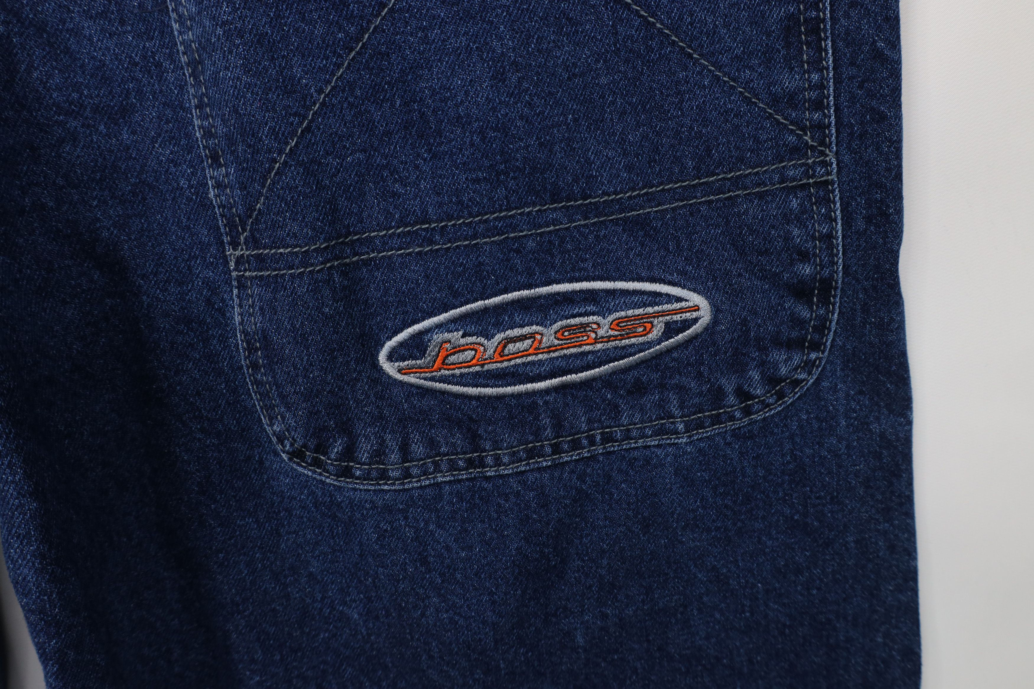 Vintage Deadstock Vintage 90s Boss Wide Leg Skateboard Denim Jeans Size US 36 / EU 52 - 13 Thumbnail