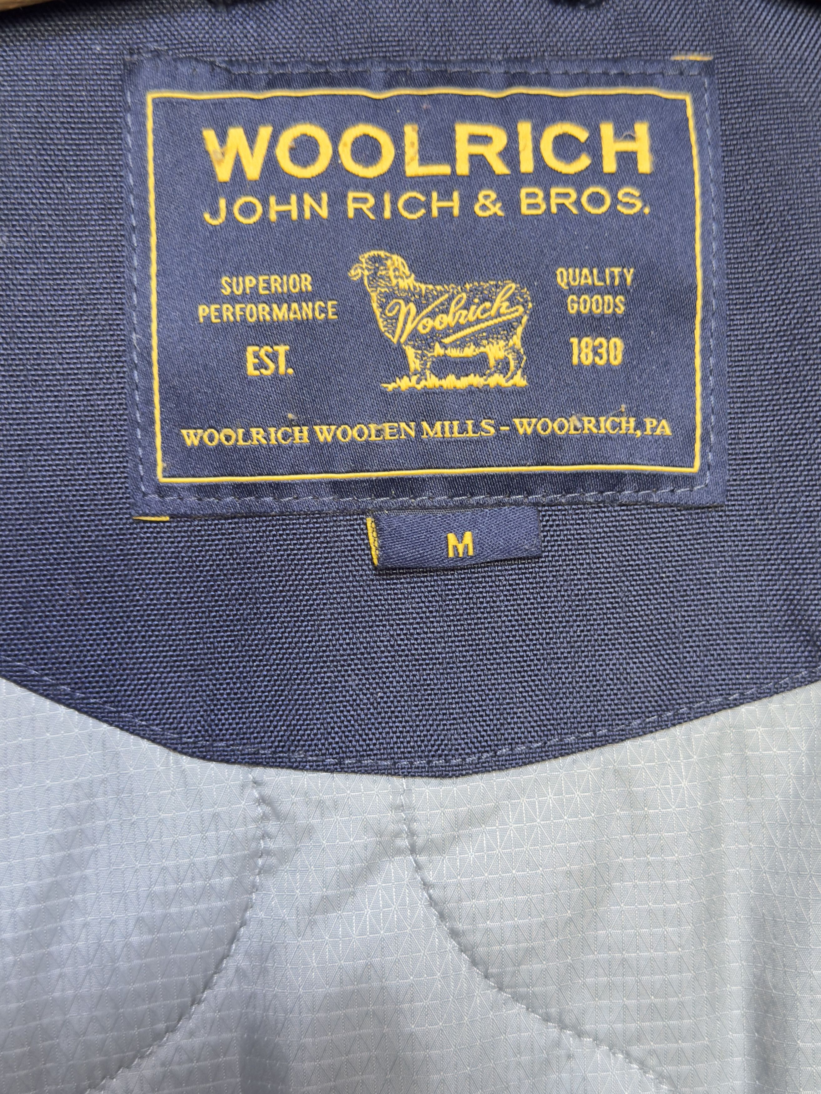 Woolrich Woolen Mills 🔥 bomber jacket puffer hooded fur size M Size US M / EU 48-50 / 2 - 14 Thumbnail