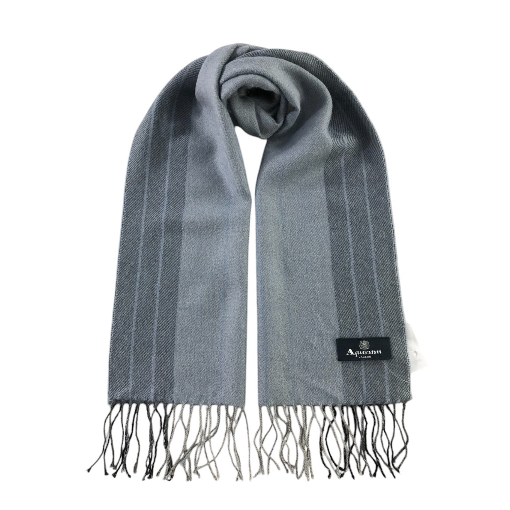 Aquascutum × Vintage Aquascutum Scarf / Muffler / Neckwear - WW2197 Size ONE SIZE - 1 Thumbnail