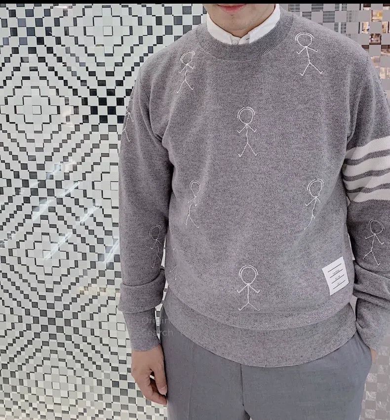 Thom Browne Thom Browne Matchstick Knit Sweater Size US M / EU 48-50 / 2 - 1 Thumbnail