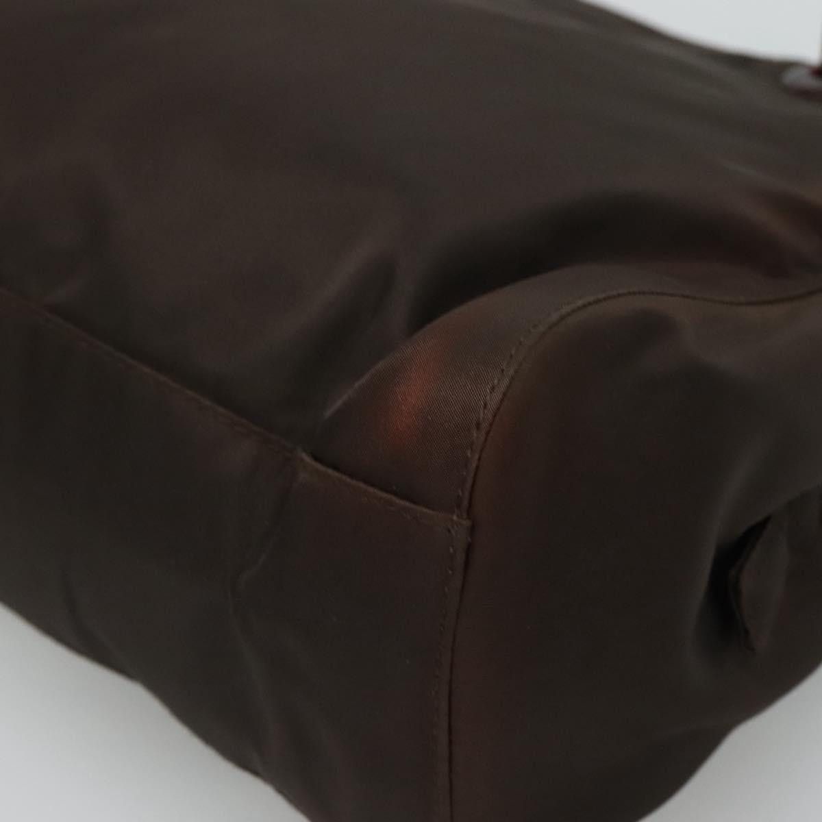 Prada PRADA Hand Bag Nylon Brown Size ONE SIZE - 9 Thumbnail