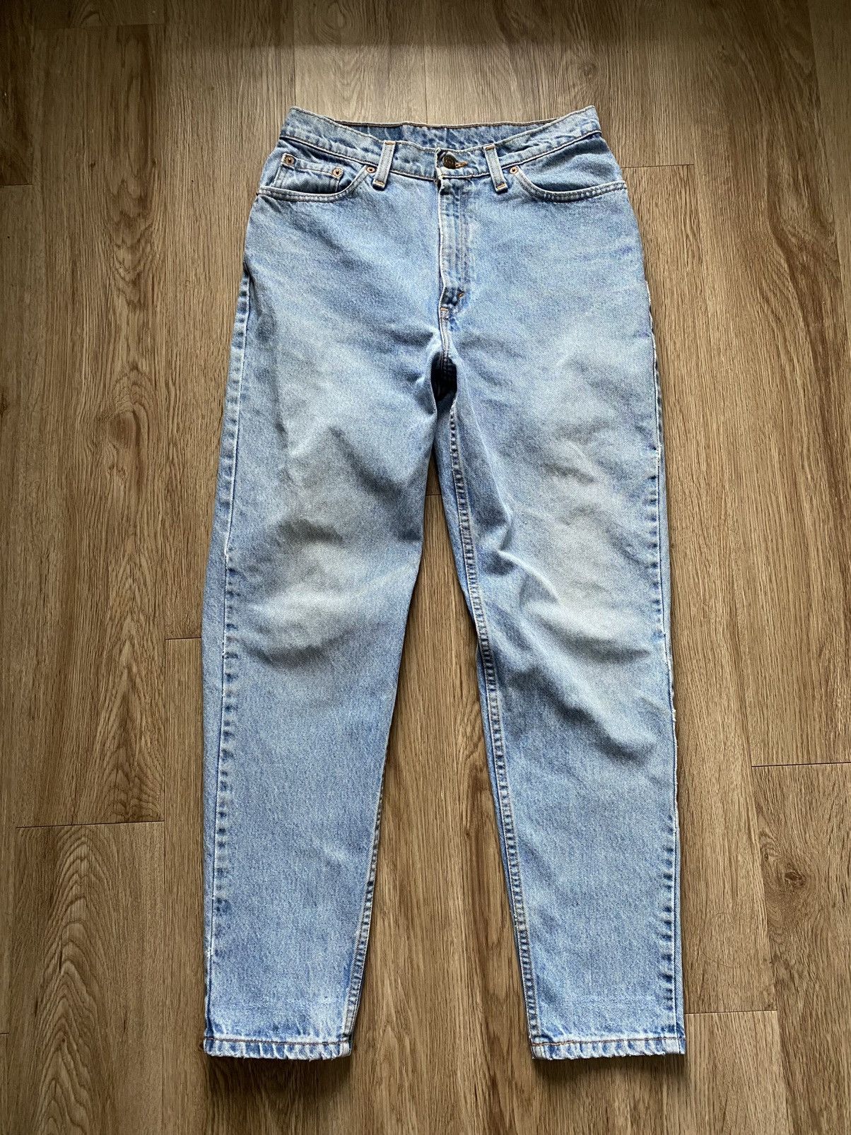 Levi's Vintage 90s Levis Made in USA Blue Light Wash Denim Jeans Size US 28 / EU 44 - 1 Thumbnail