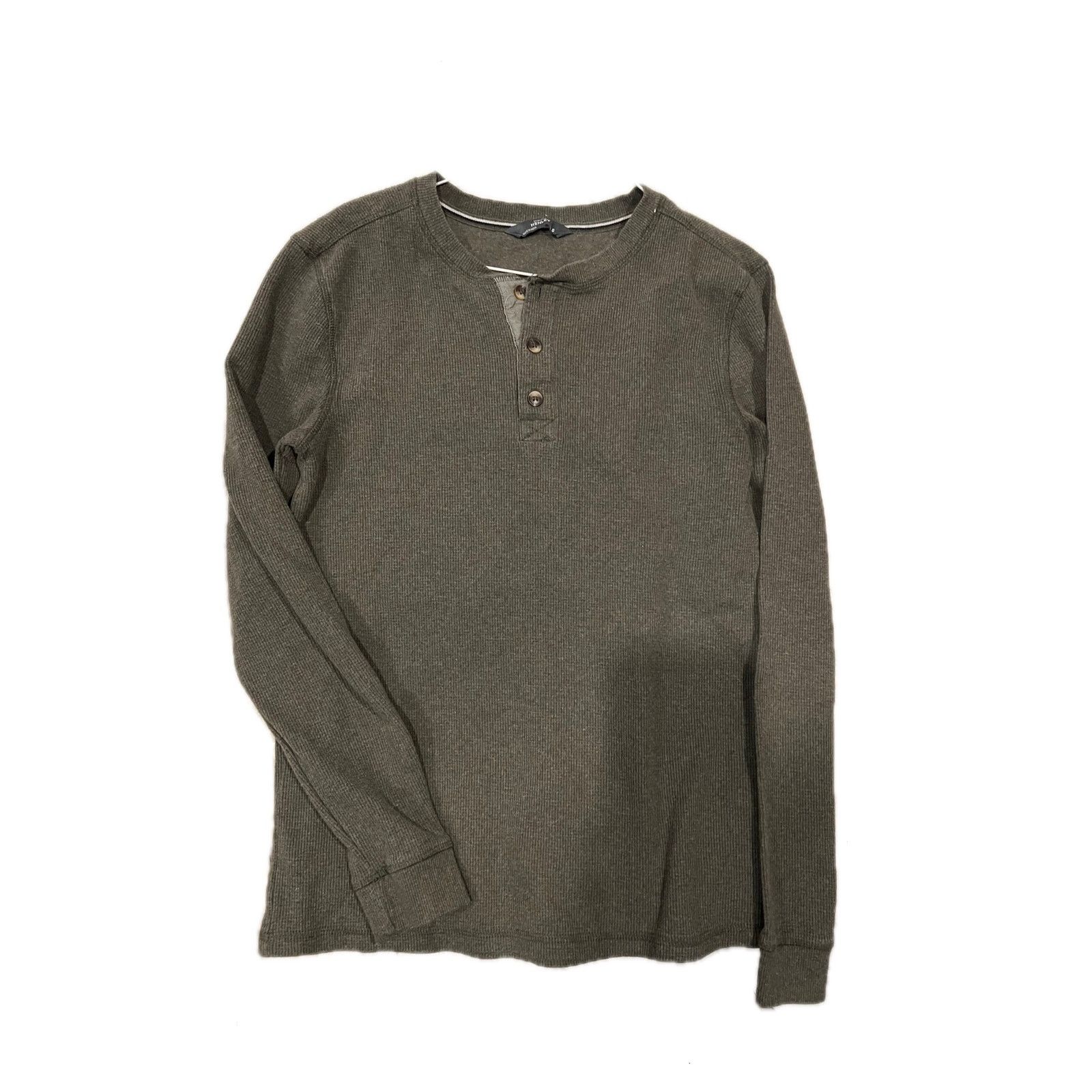 Other Thermal Henley Khaki Long Sleeved Shirt Mens S Size US S / EU 44-46 / 1 - 1 Thumbnail