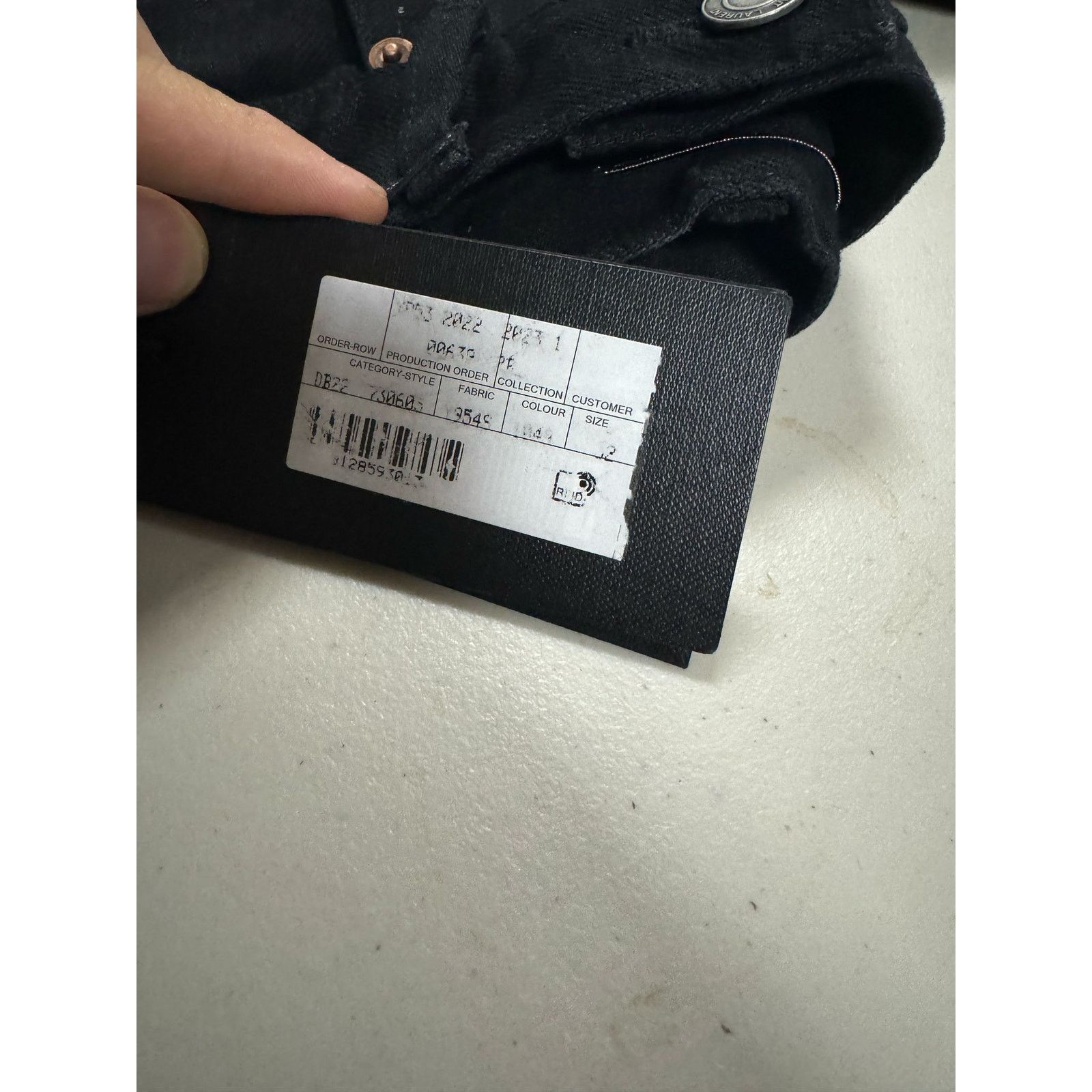 Saint Laurent Paris o1rshd1 D35 70's Flare Denim Jeans in Black Size US 32 / EU 48 - 22 Thumbnail