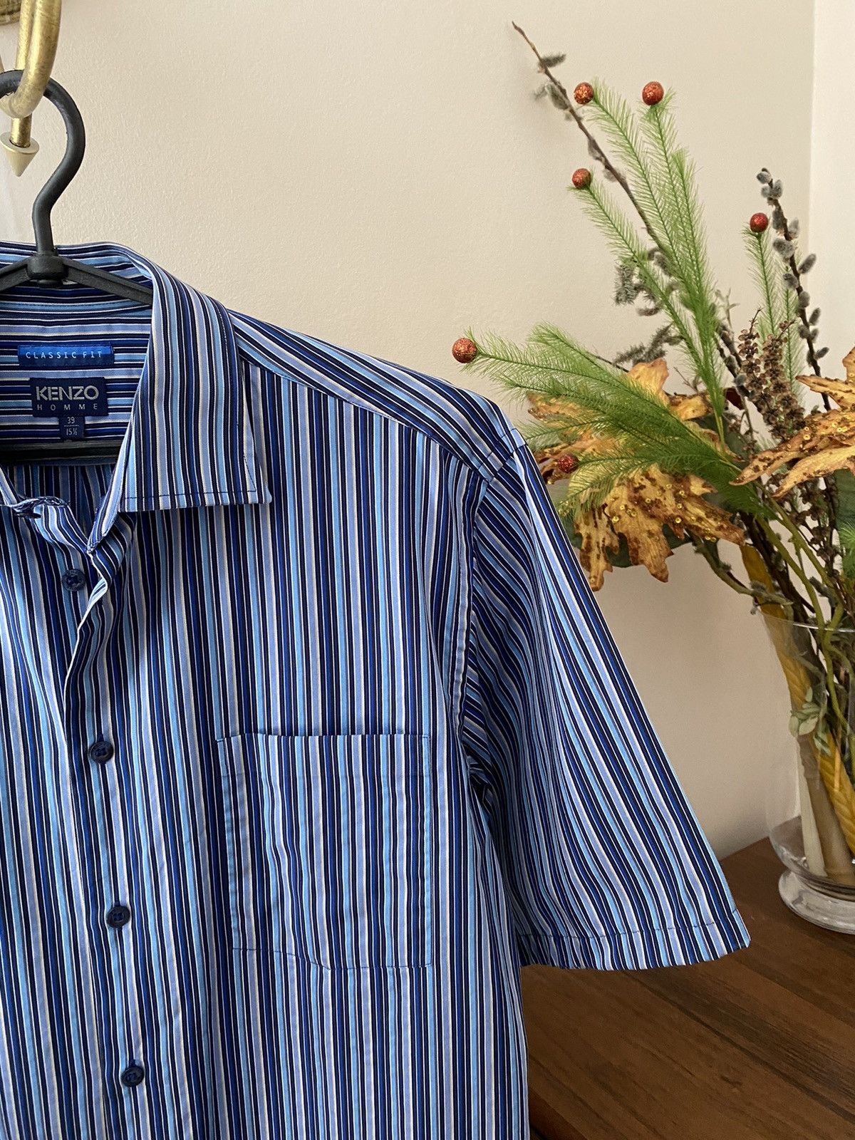 Kenzo × Vintage Vintage Kenzo Homme Shirt Button Up Size US M / EU 48-50 / 2 - 2 Thumbnail