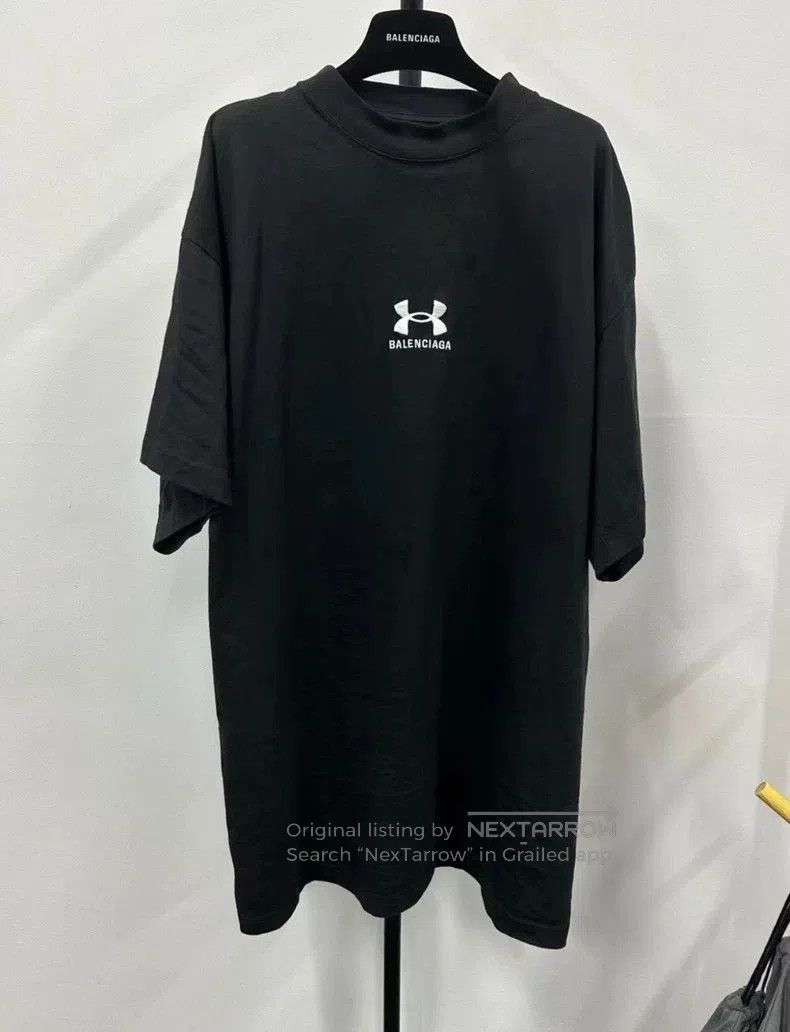 Balenciaga Balenciaga x Under Armour SS25 T-shirt. Size US S / EU 44-46 / 1 - 1 Thumbnail