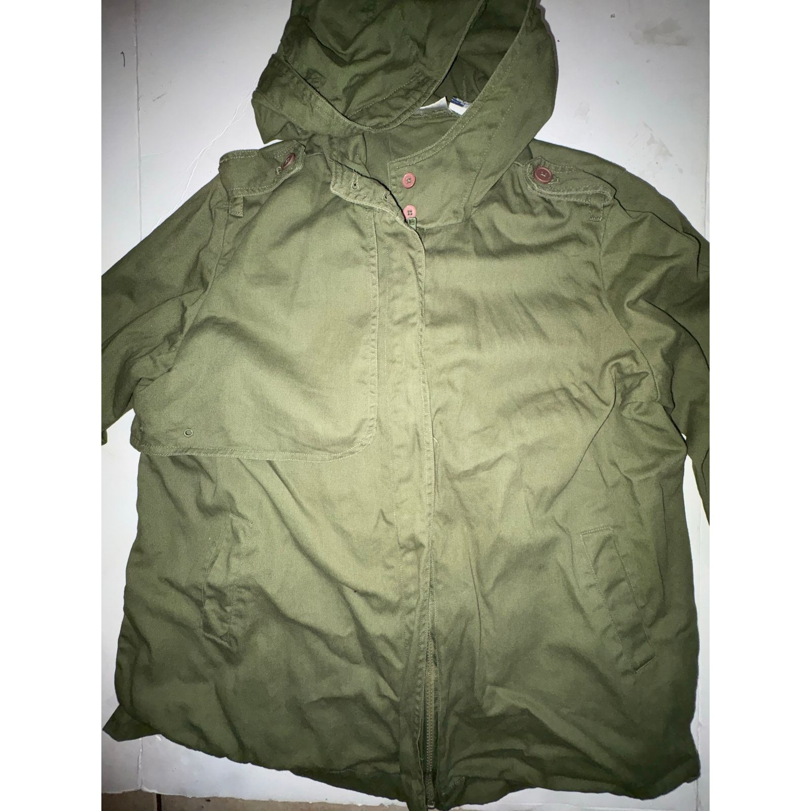 Other Vintage All American comfort 18 W green olive jacket Size XXL / US 16-18 / IT 52-54 - 2 Thumbnail