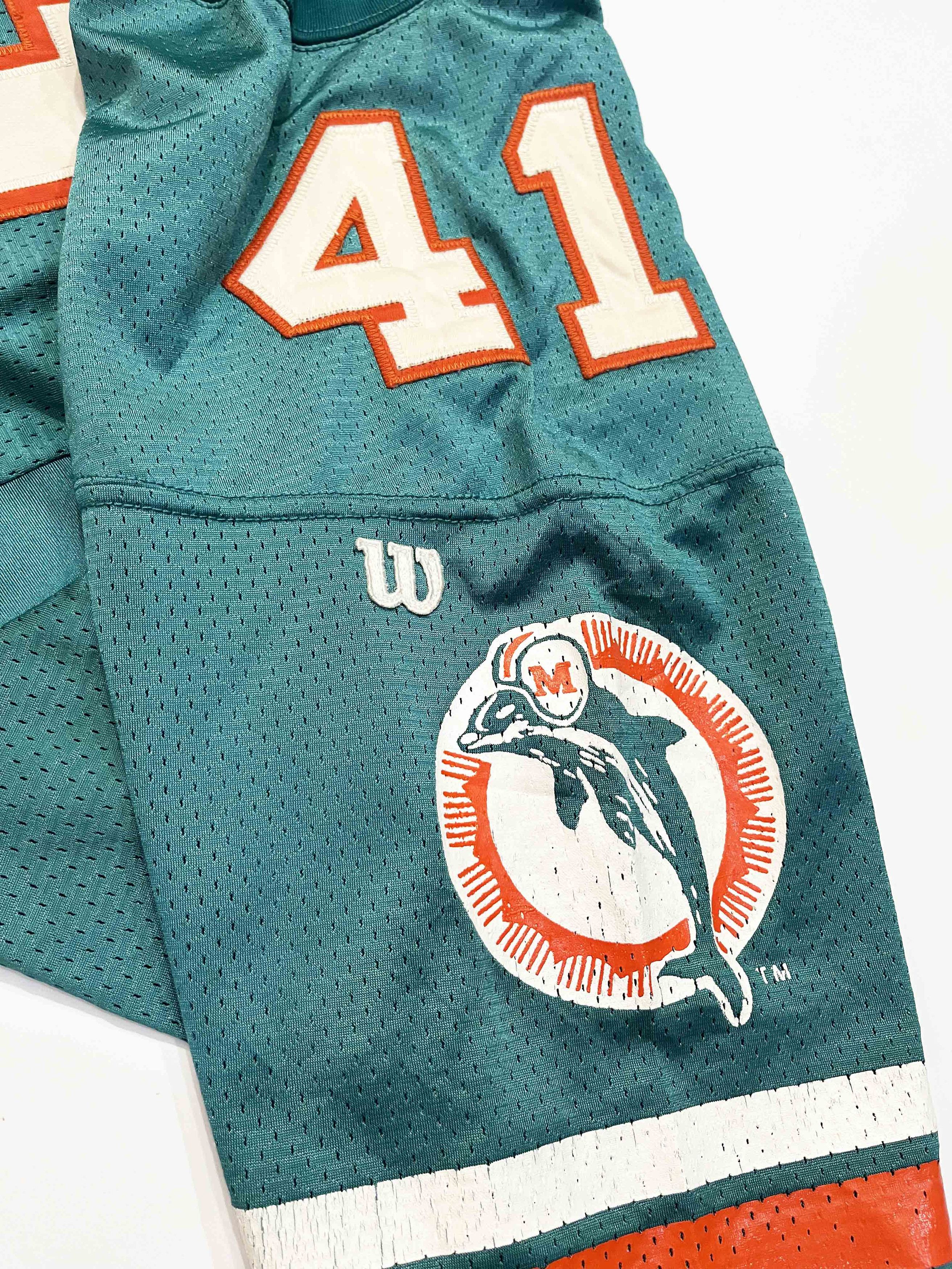 Wilson Vintage Wilson Pro Line NFL Miami Dolphins BYARS #41 Jersey Size US M / EU 48-50 / 2 - 7 Thumbnail