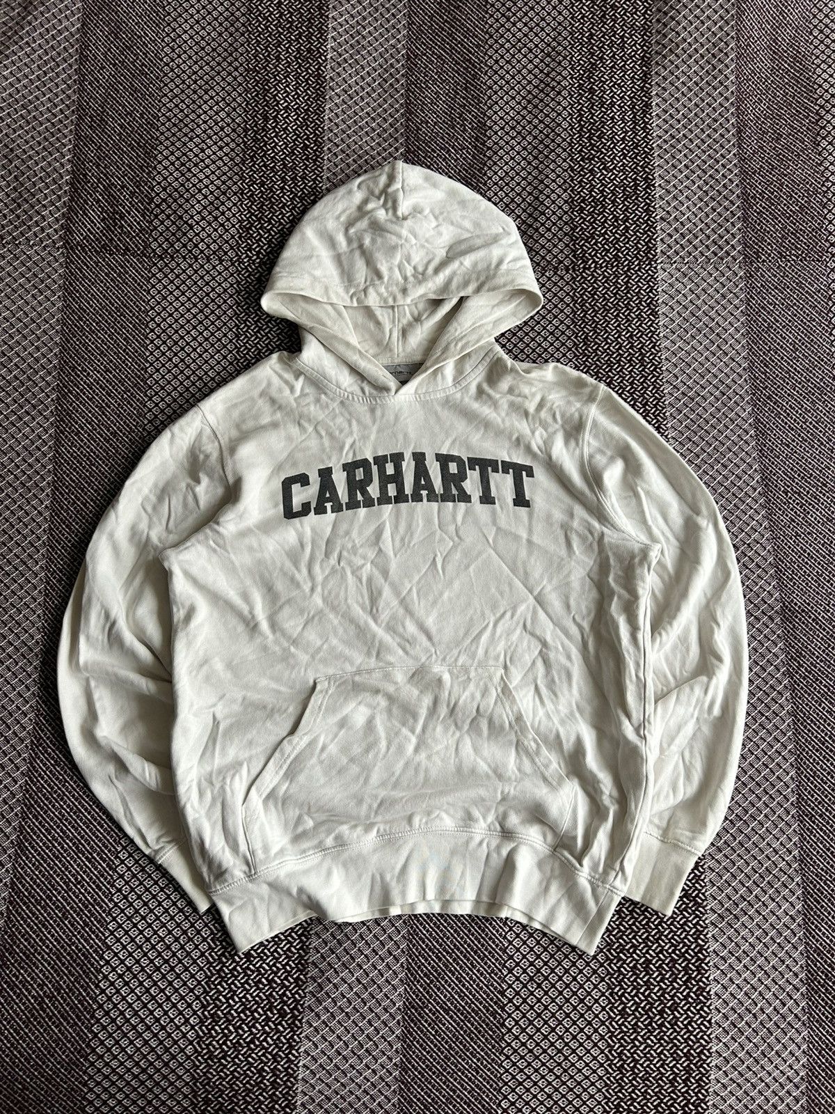 Carhartt Carhartt Hooded College Sweat Hoodie Streetwear Size Medium Size US M / EU 48-50 / 2 - 1 Thumbnail