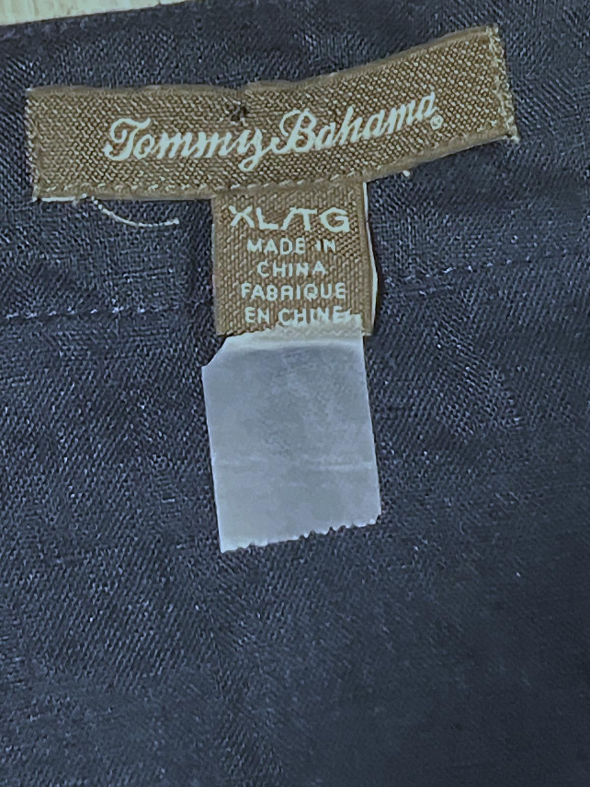 Tommy Bahama Tommy Bahama Linen Tunic Blue XL Relaxed Fit Size XL / US 12-14 / IT 48-50 - 7 Thumbnail