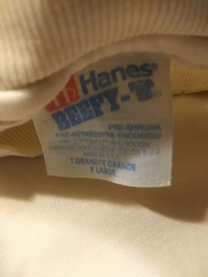 Hanes Vintage Rare 90's Reservoir Dogs 1992 Movie Promo XL T-shirt Size US XL / EU 56 / 4 - 11 Thumbnail
