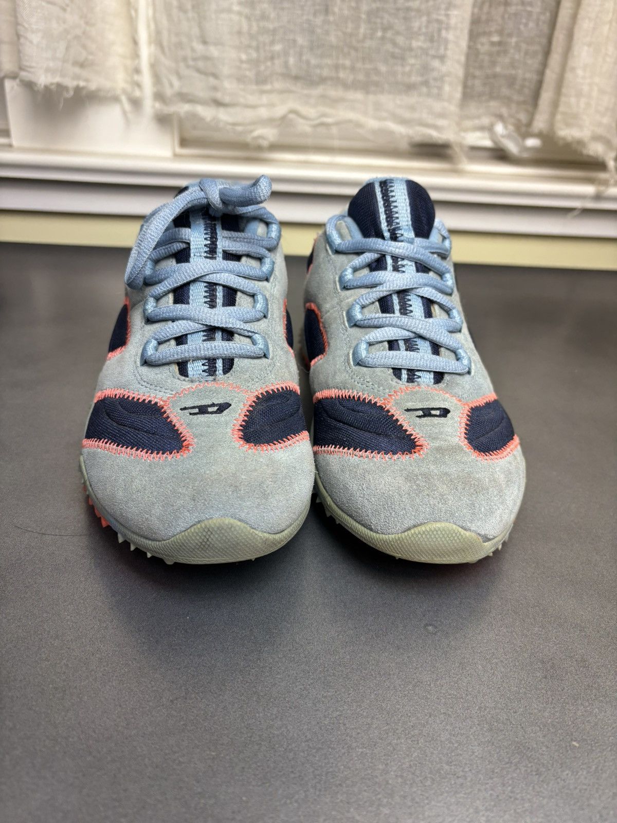 Diesel × Vintage Vintage Diesel Jeans Sneakers 2000s Diesel KINSA Shoes Suede Size US 8.5 / EU 41-42 - 4 Thumbnail