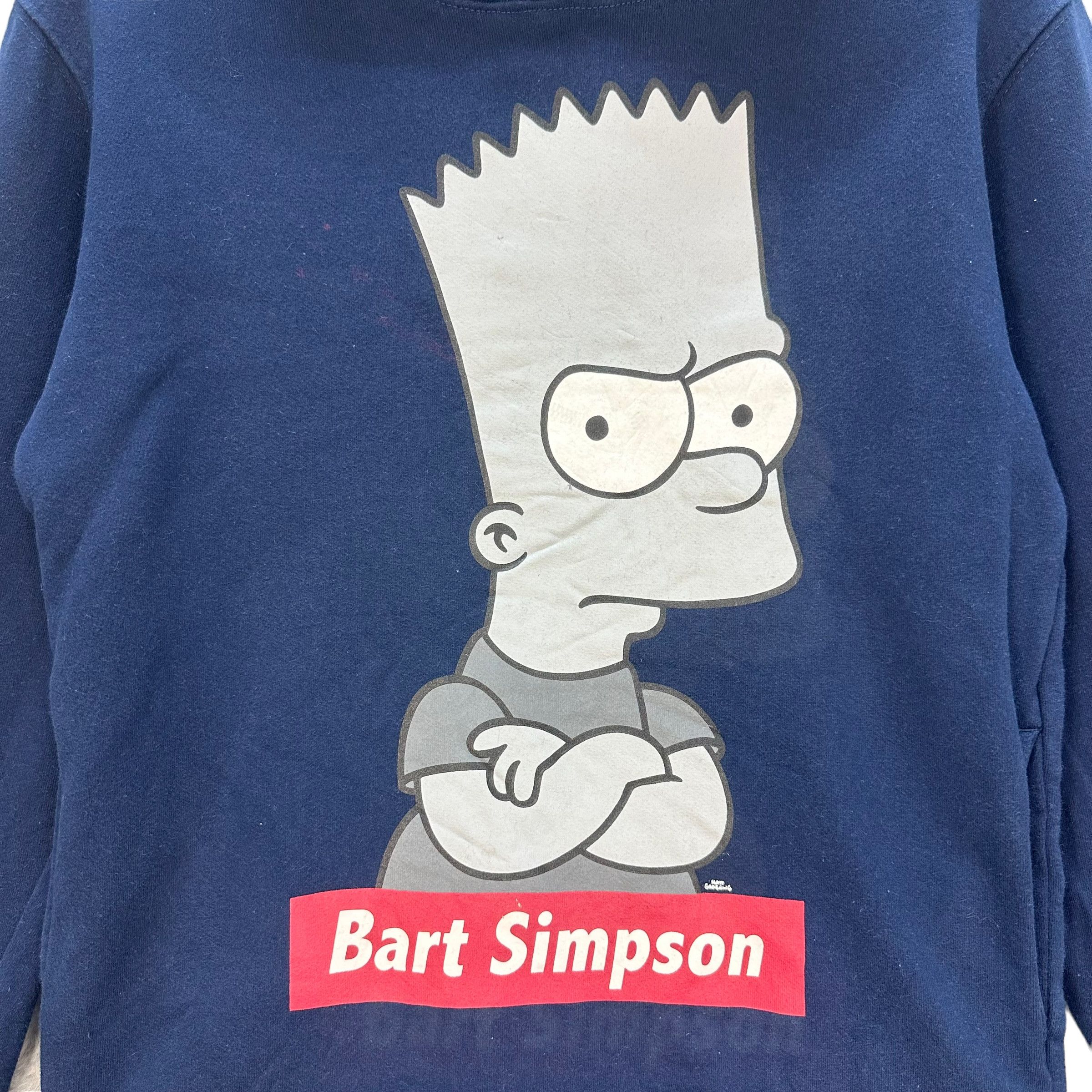 Cartoon Network × The Simpsons BART SIMPSON GRAPHIC PRINT HOODIES #8676-020 Size US M / EU 48-50 / 2 - 3 Thumbnail