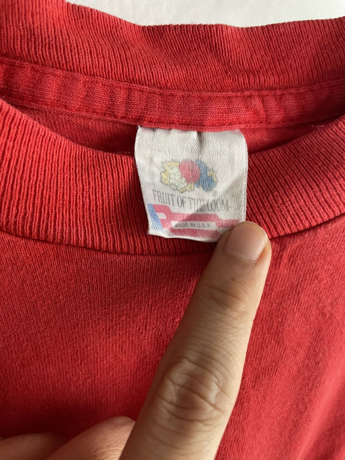 Fruit Of The Loom × Vintage Dope 80s fruit of the loom t shirt bomber d2 backhit Size US XL / EU 56 / 4 - 7 Thumbnail