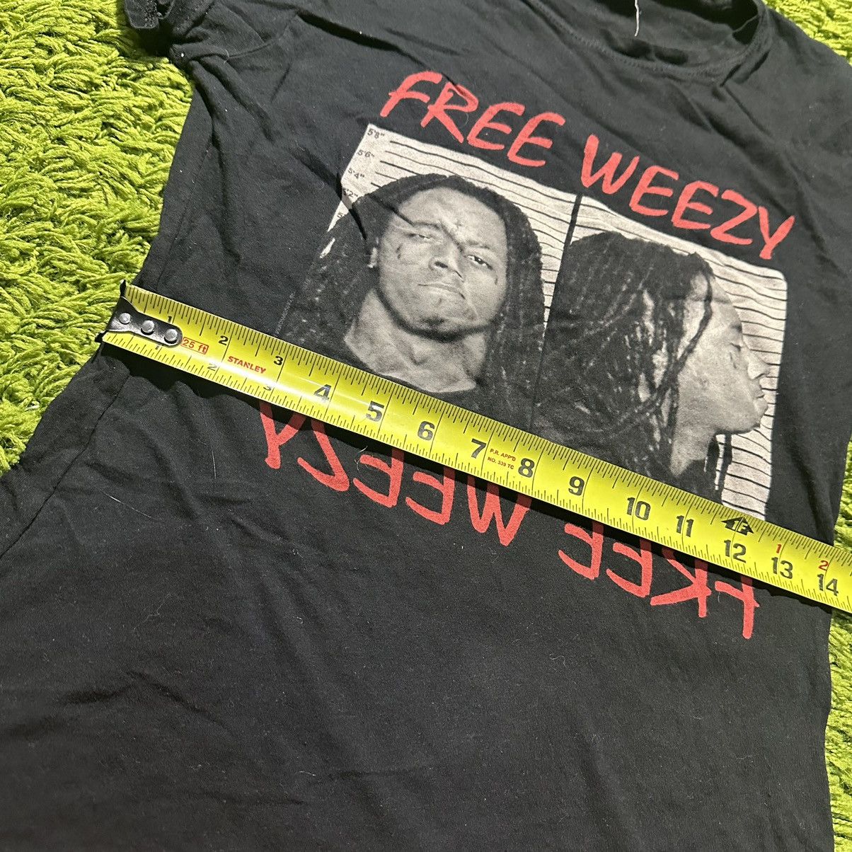Lil Wayne × Vintage Crazy Rare “Free Weezy” Women’s Lil Wayne Tee Size S / US 4 / IT 40 - 6 Thumbnail