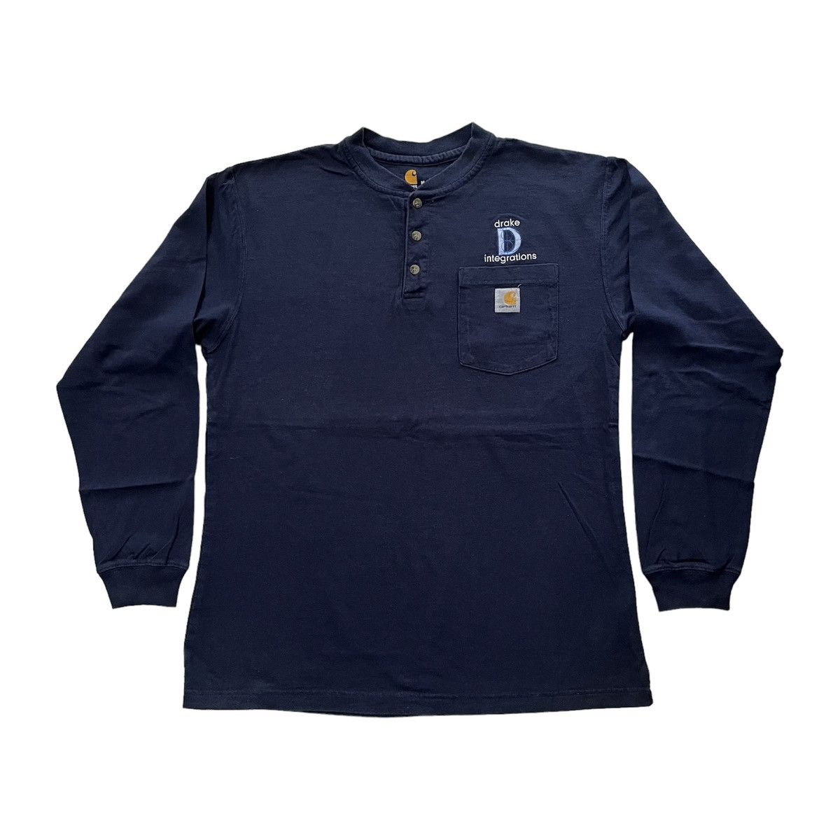 Carhartt Carhartt Single Pocket Henley Neck Size US M / EU 48-50 / 2 - 1 Thumbnail