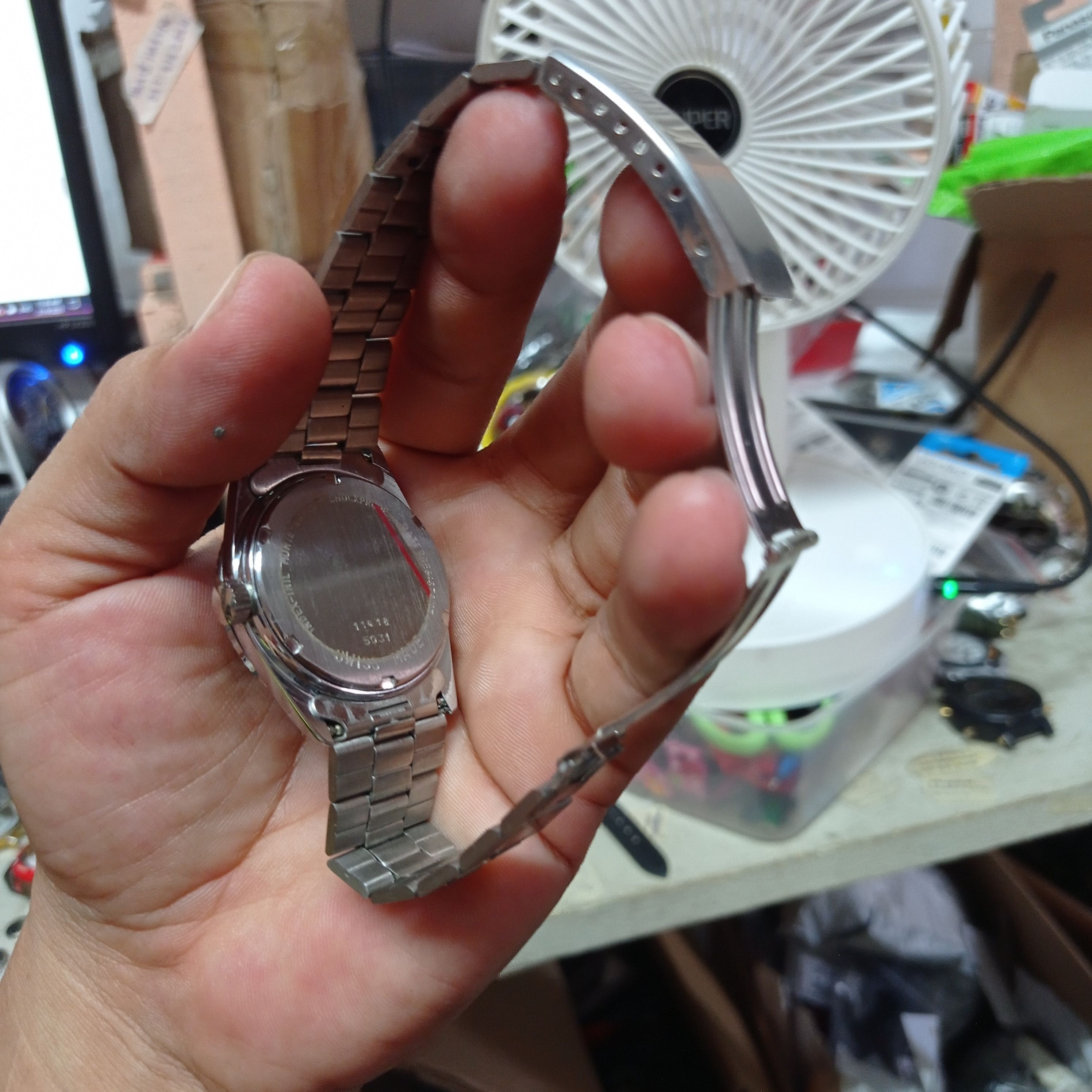 Japanese Brand Retro Watch (DALIL - SWISS MADE) 11418-5031 (Automatic) Size ONE SIZE - 8 Thumbnail