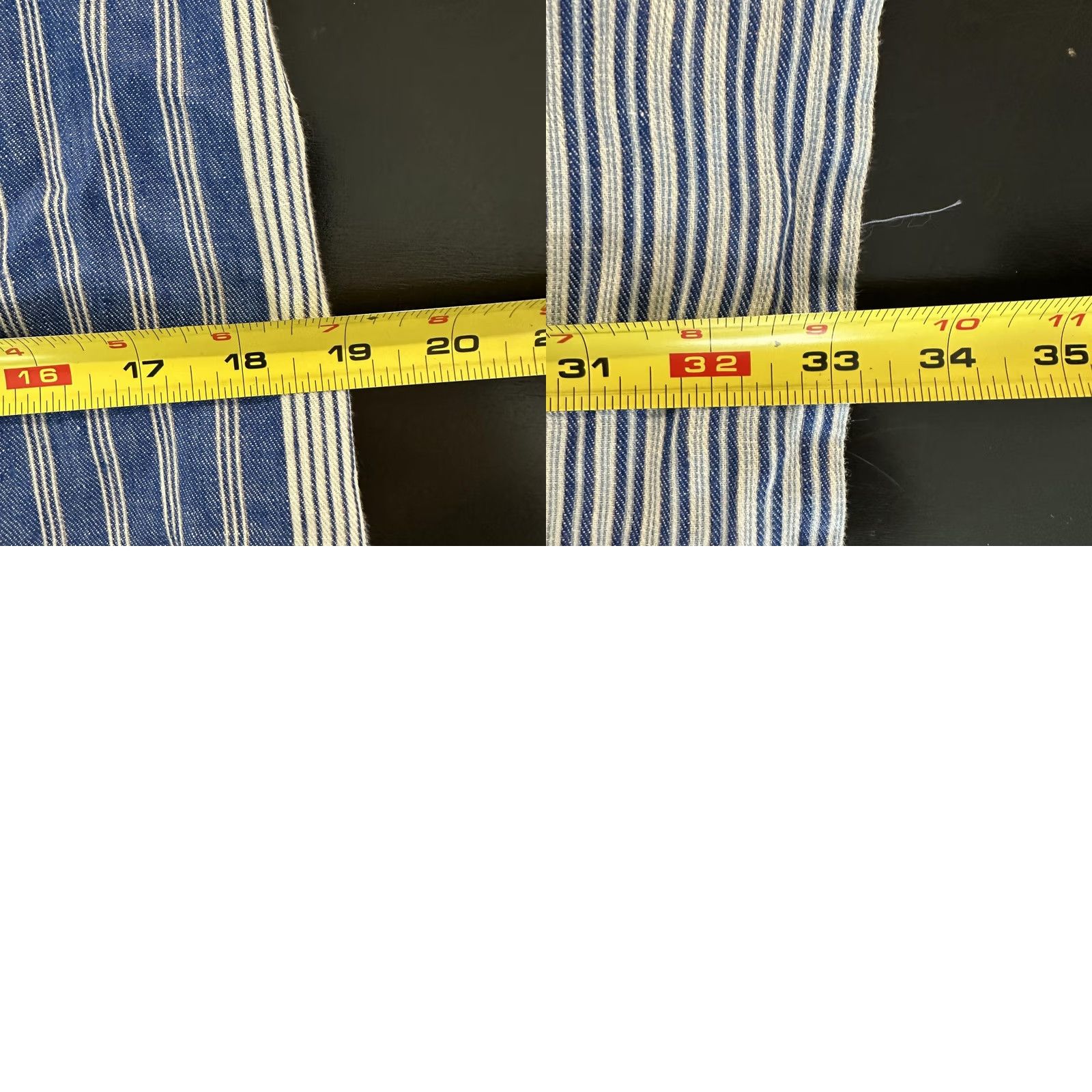 Vineyard Vines VINEYARD VINES Dress Womens 0 Blue White Striped Linen Tassel Boho Tunic Summer Shirt Dress Beach Resort Bohemian Cap Sleeve V-Neck Casual Womens Size XS / US 0-2 / IT 36-38 - 8 Thumbnail