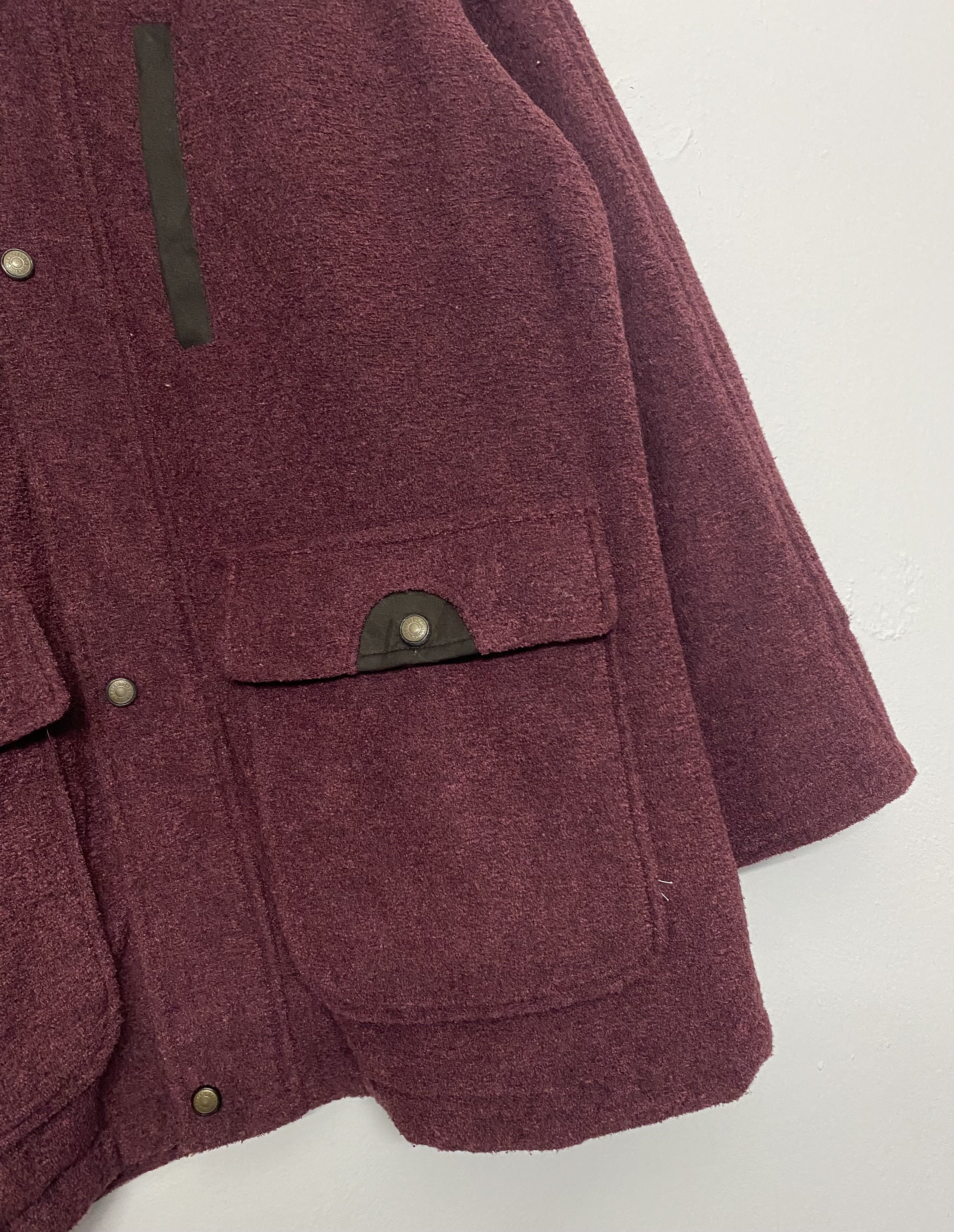 Playboy Vintage Playboy Sport Wool Barn Jacket Red Plaid Lined Size US L / EU 52-54 / 3 - 7 Thumbnail