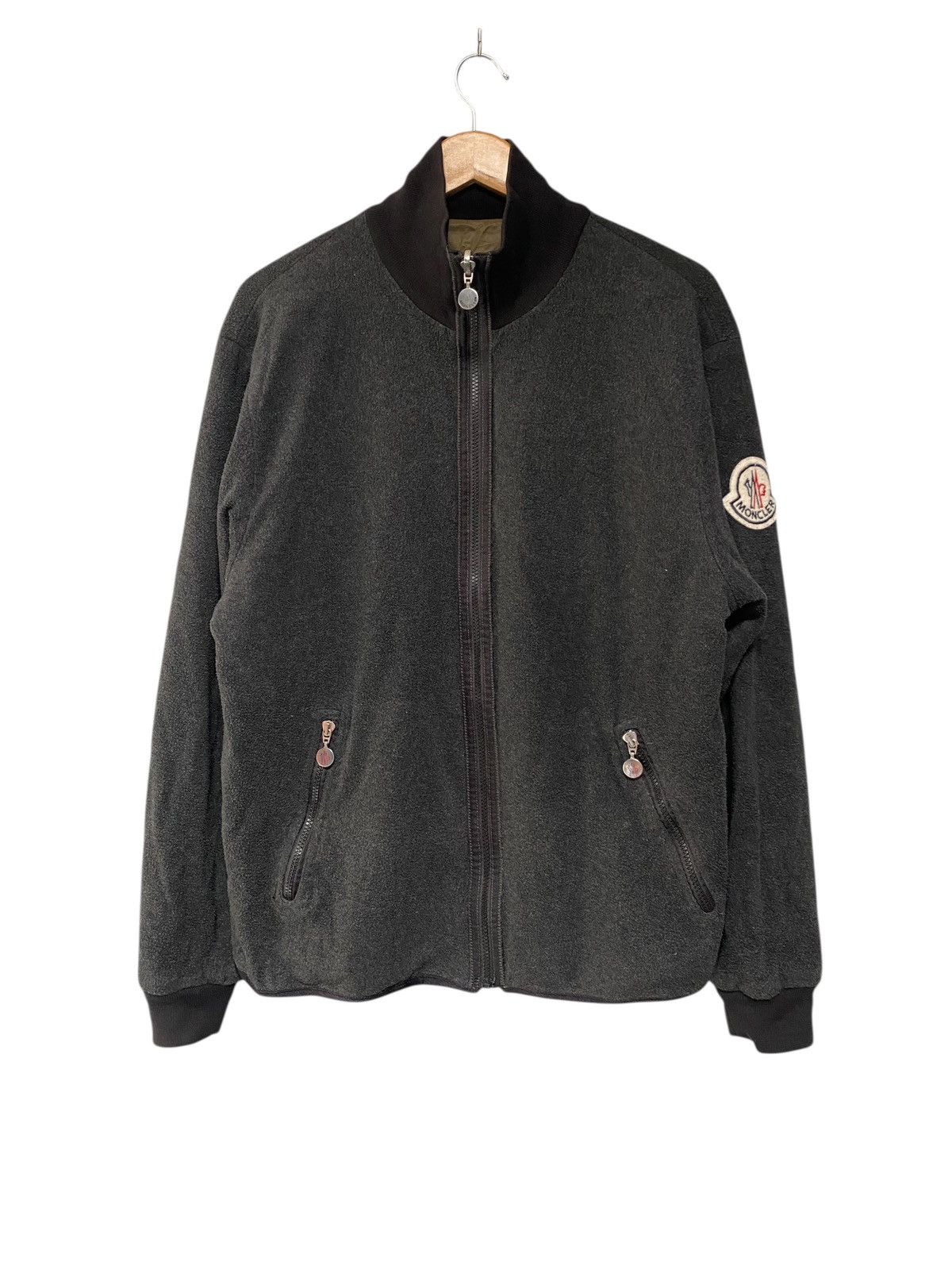 Moncler Moncler bomber jacket two way nylon/fleece jacket Size US XL / EU 56 / 4 - 1 Thumbnail