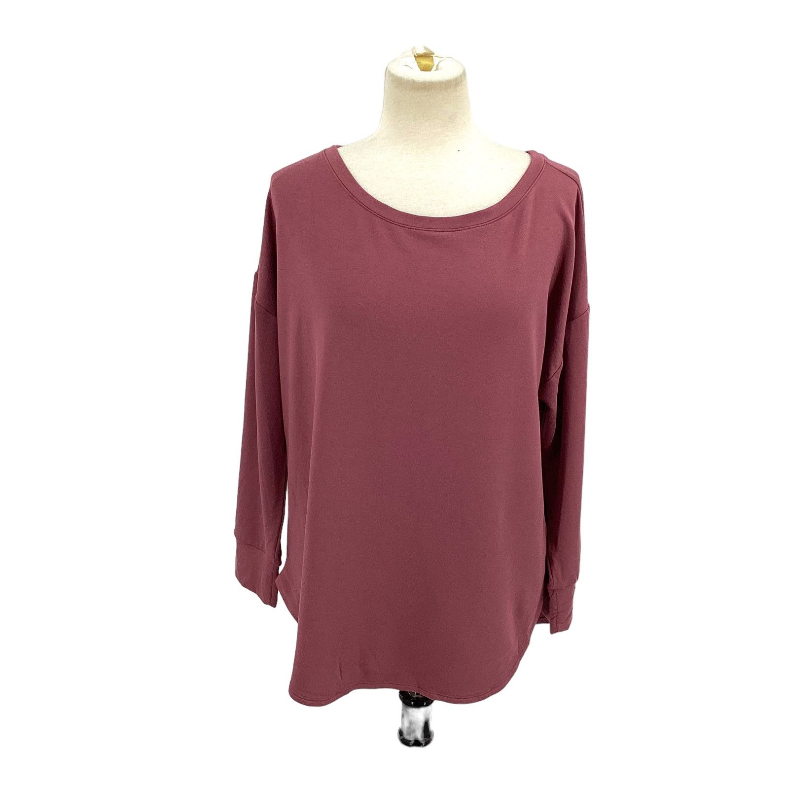 Other True & Co Mauve Long Sleeve Knit Pullover Size Medium NWOT Size M / US 6-8 / IT 42-44 - 1 Thumbnail