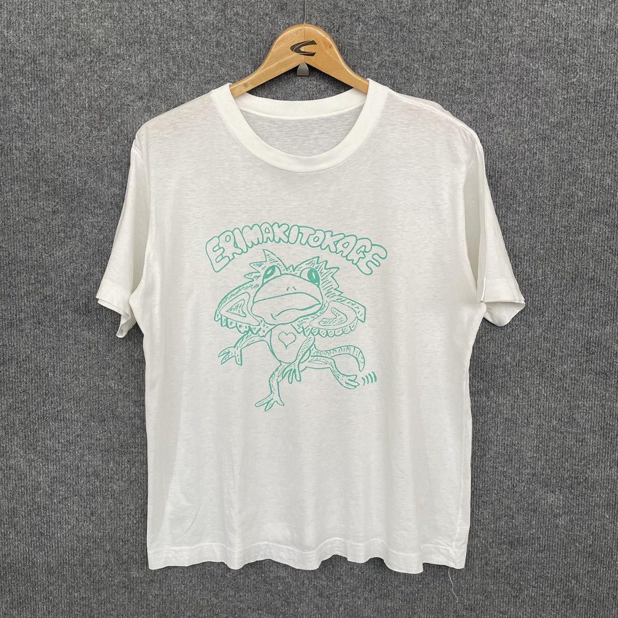 Anime × Cartoon Network × Vintage 1980s Kinnikuman Erimaki Tokage Muscle Men Anime T Shirt Size US M / EU 48-50 / 2 - 1 Thumbnail