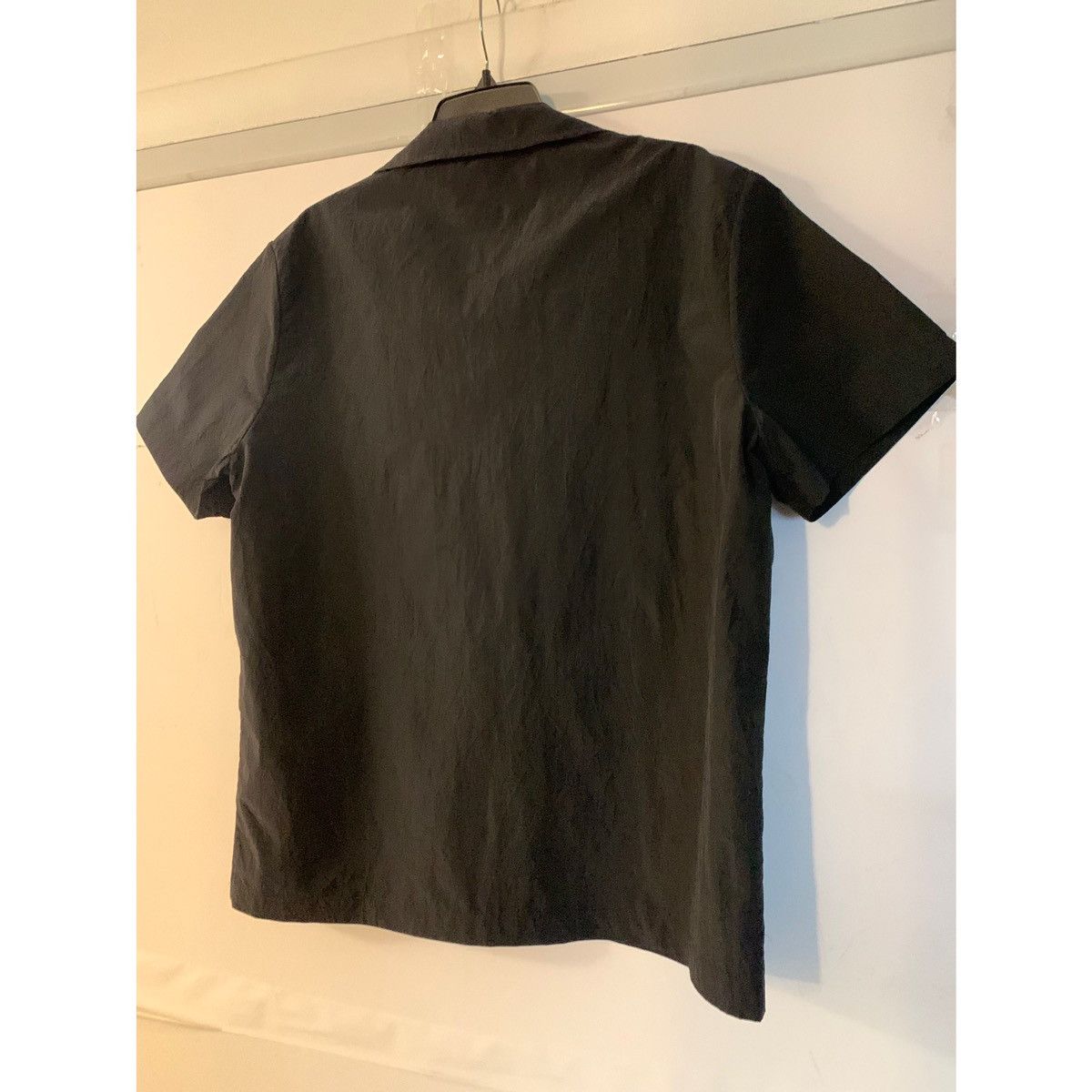 Totokaelo Archive Totokaelo Archive Black Crinkle Japanese Nylon Shirt Size US M / EU 48-50 / 2 - 5 Thumbnail