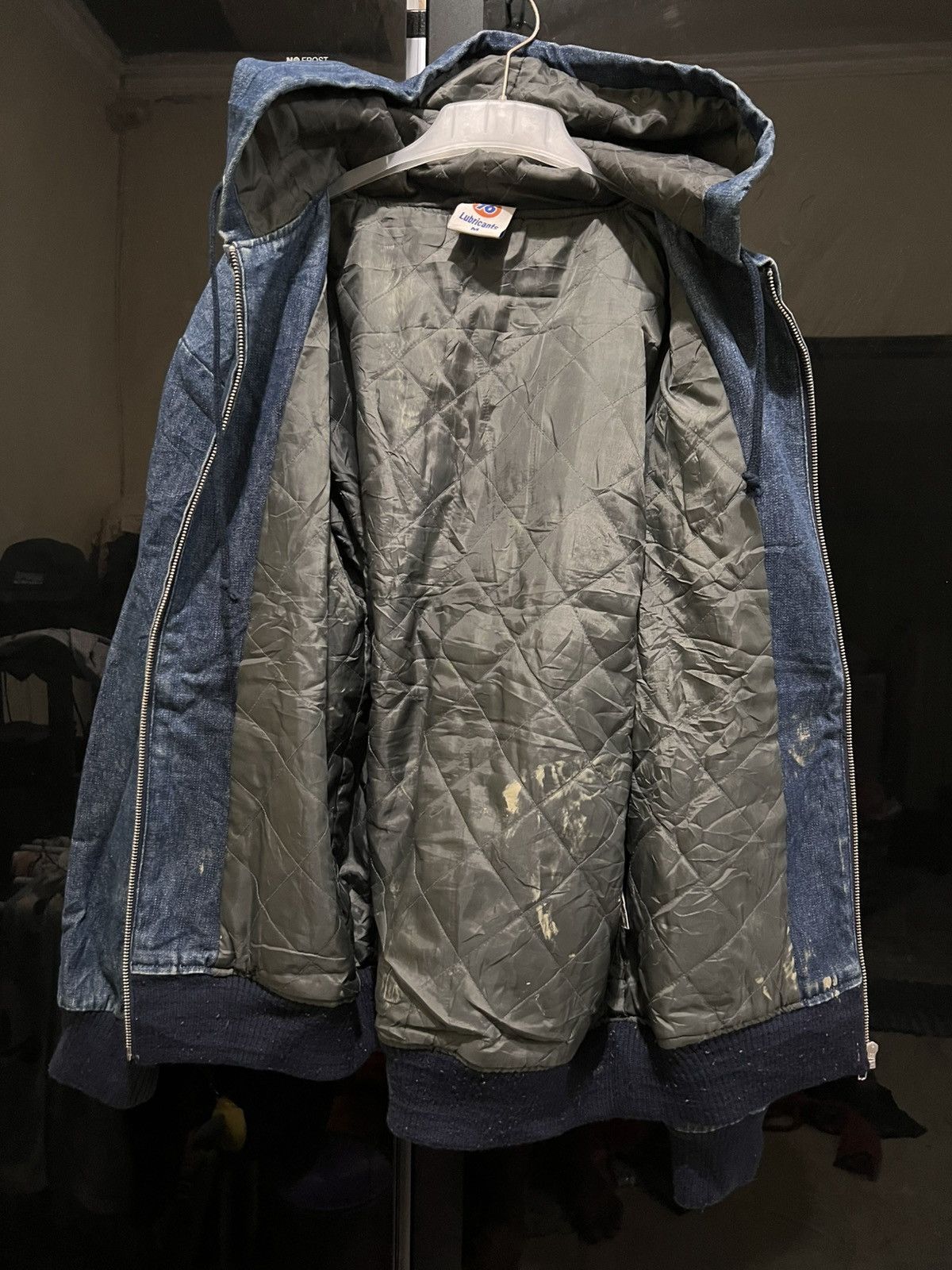 Vintage Vintage 76 Lubricant Denim Active Jacket Size US M / EU 48-50 / 2 - 5 Thumbnail