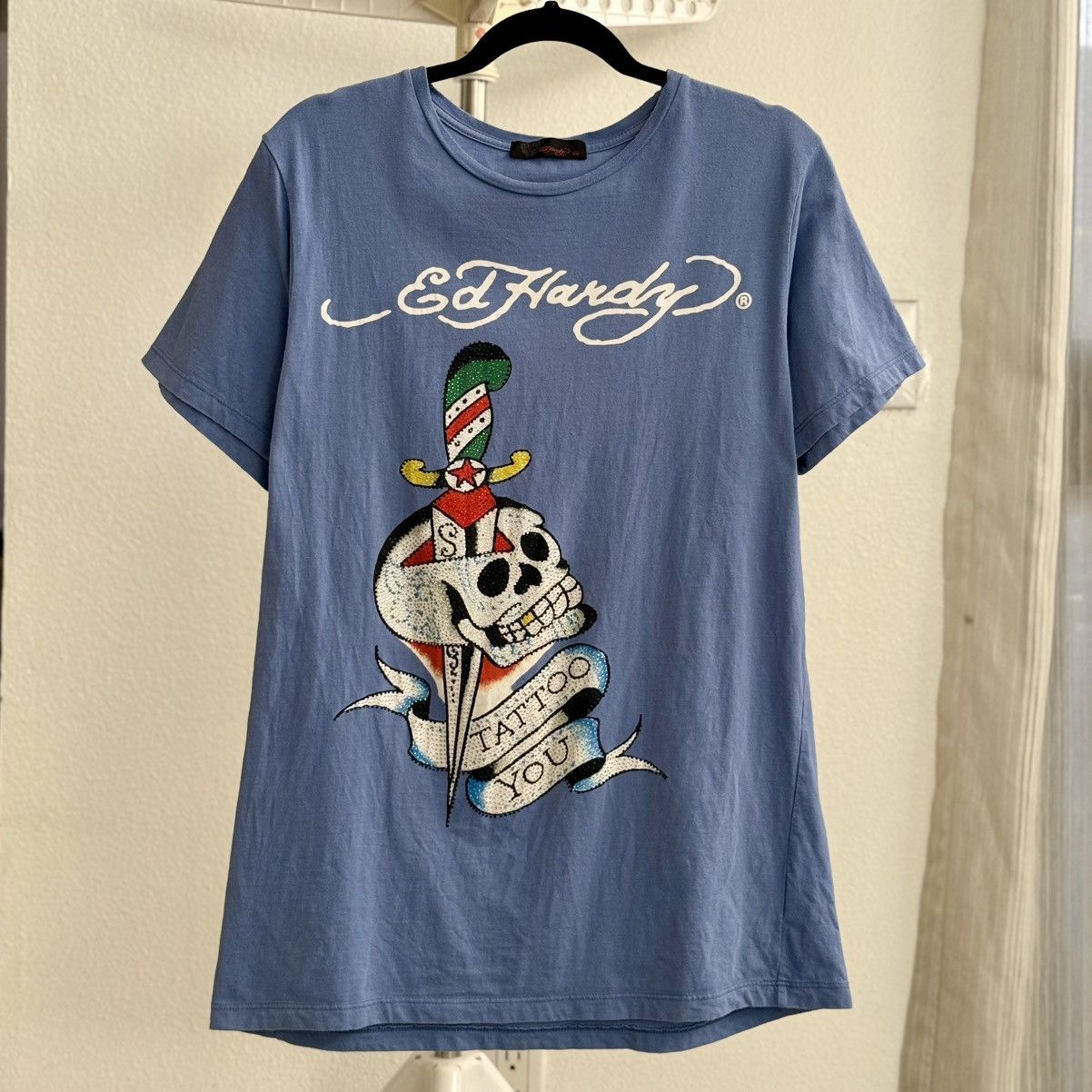 Ed Hardy × Vintage Vintage Ed Hardy Tattoo You T-Shirt Size US M / EU 48-50 / 2 - 2 Thumbnail