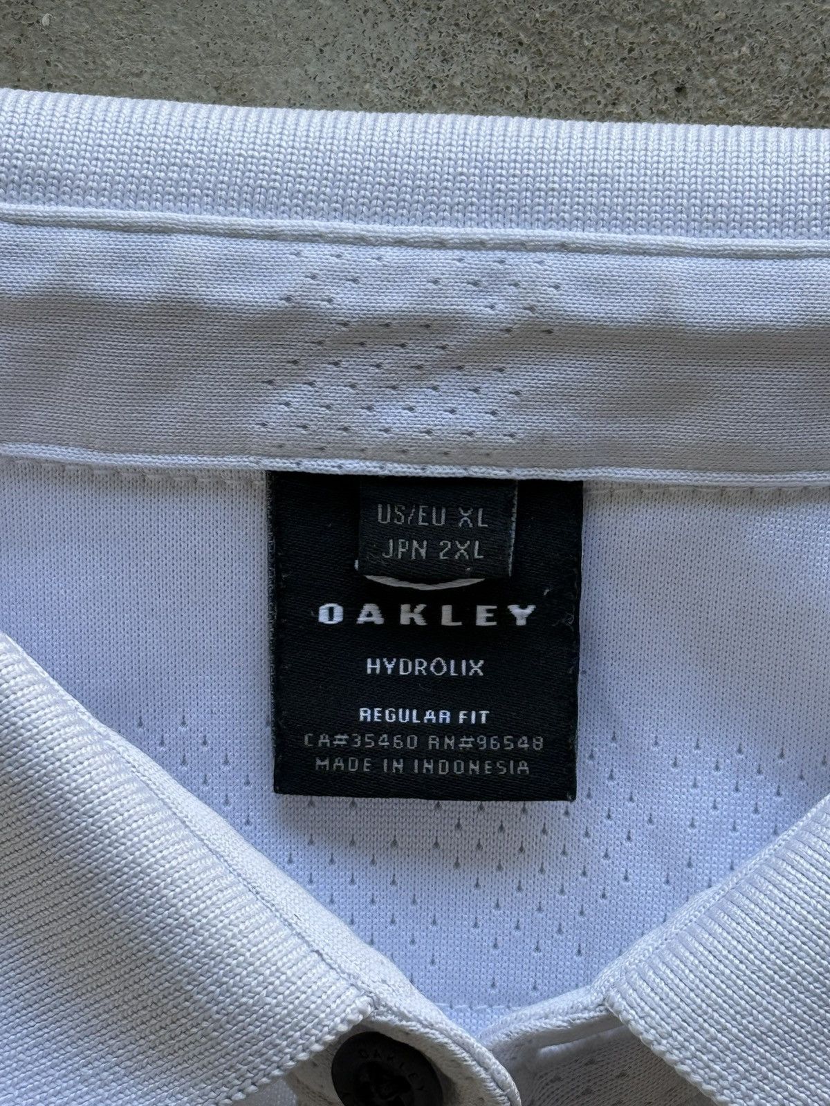 Oakley Y2K Retro Oakley Hydrolix Performance Golf Polo Shirt Size US XL / EU 56 / 4 - 3 Thumbnail