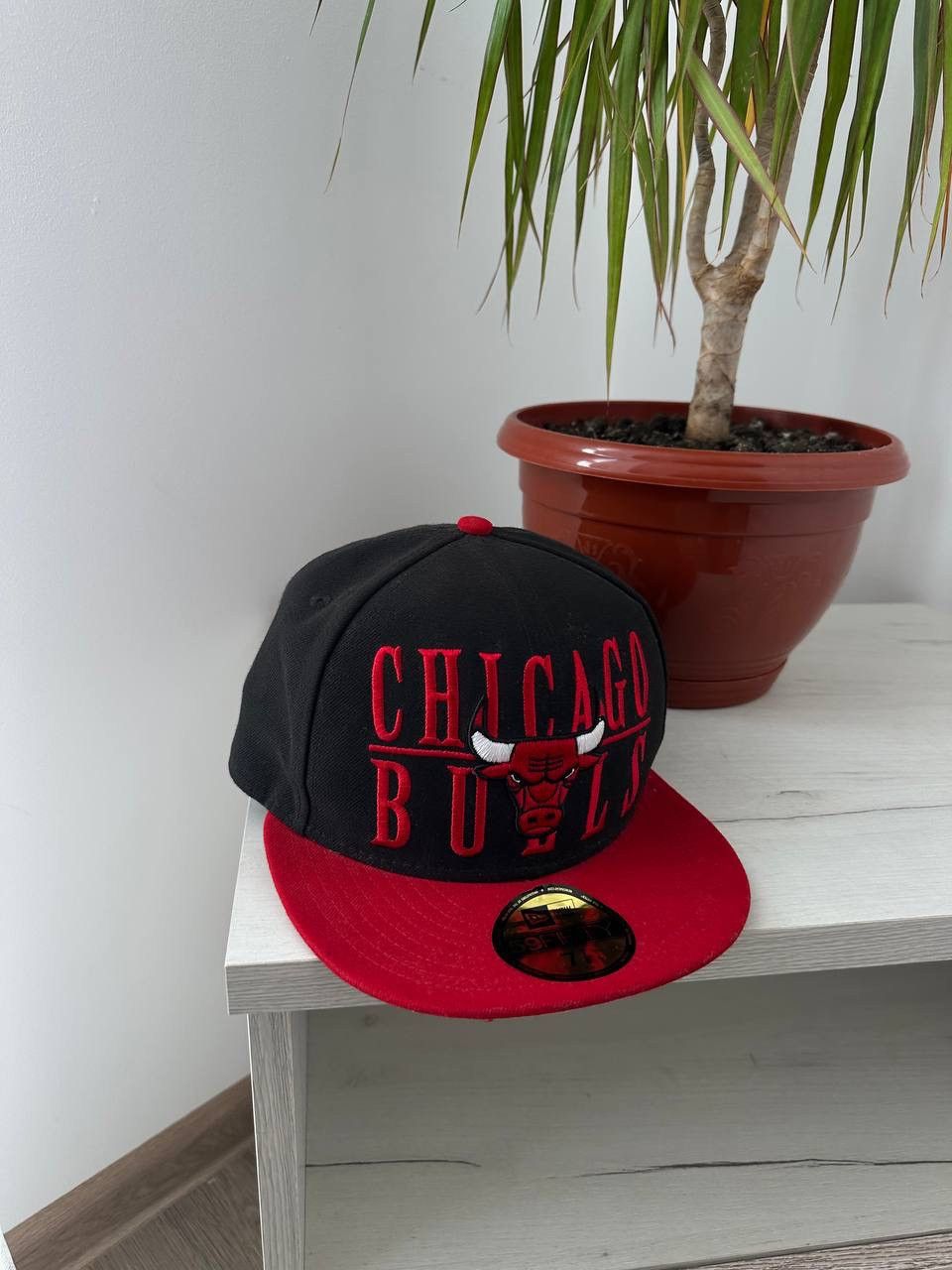 NBA × Vintage Vintage Chicago Bulls Red NBA Cap Size ONE SIZE - 3 Thumbnail