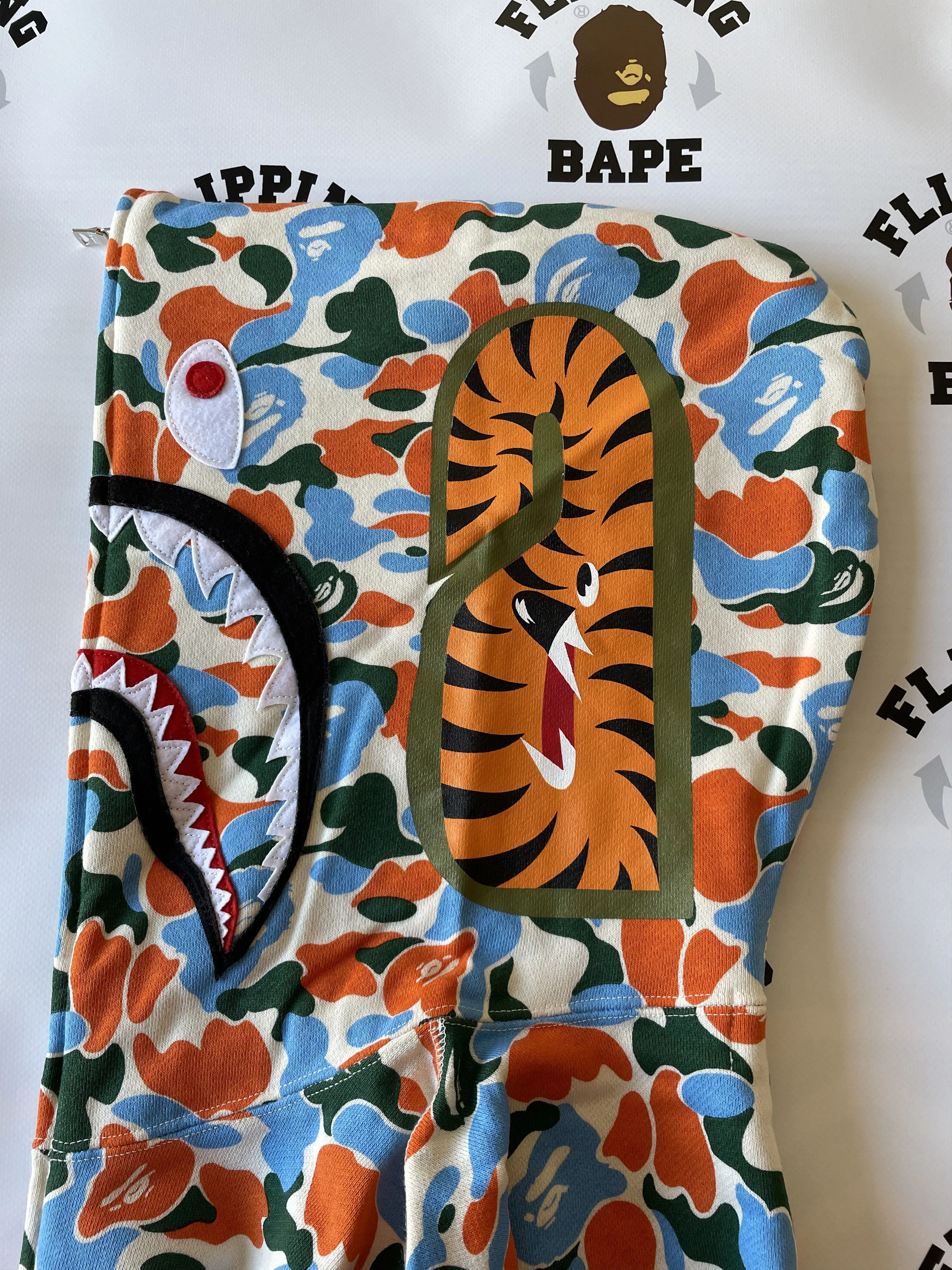 Bape BAPE STORE INDONESIA SHARK FULL ZIP HOODIE (2023) Size US M / EU 48-50 / 2 - 5 Thumbnail