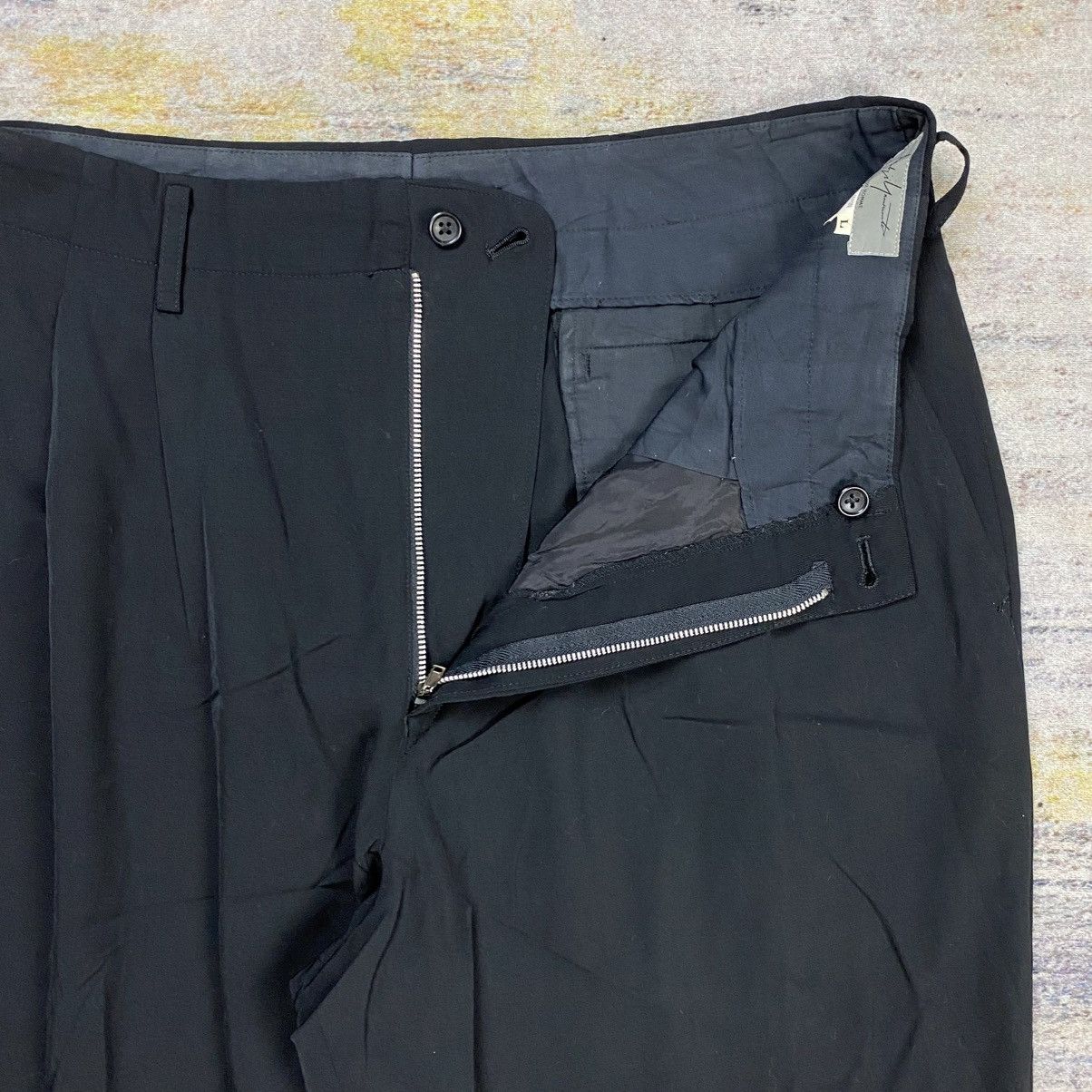 Yohji Yamamoto Yohji yamamoto pour homme pleated pants Size US 34 / EU 50 - 6 Thumbnail