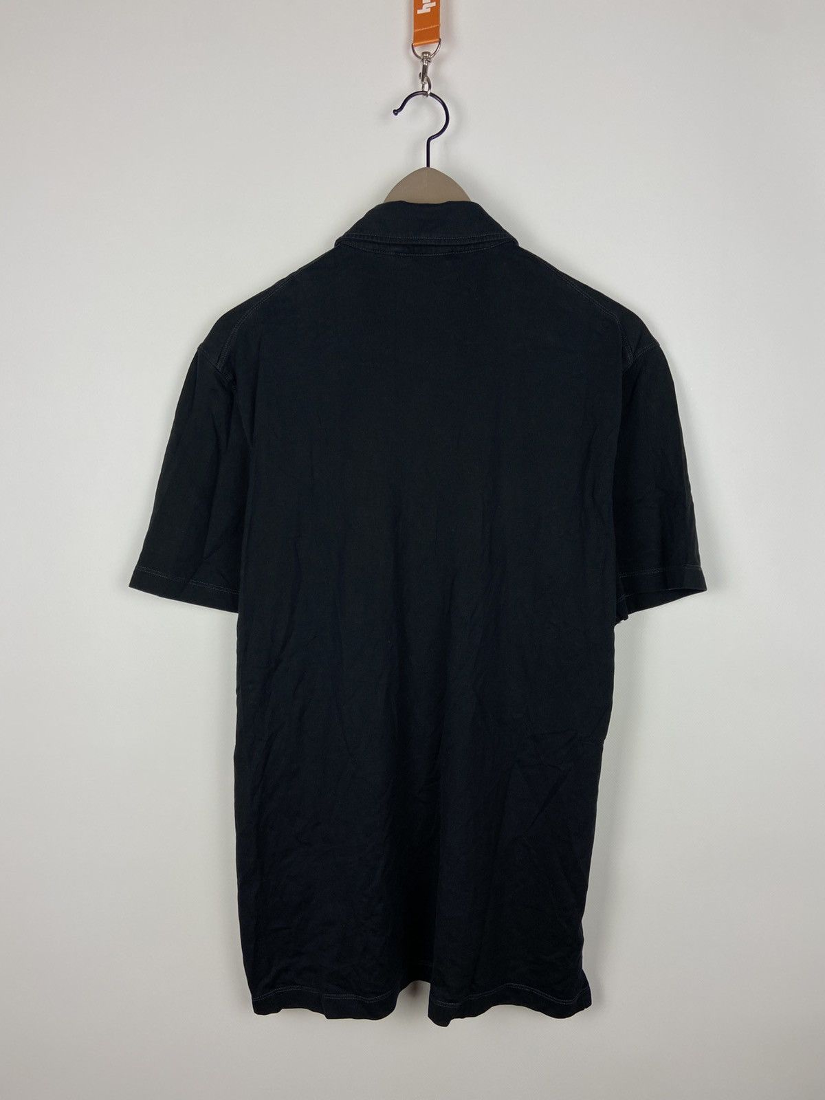 Kenzo × Vintage Vintage Kenzo Homme Polo T-Shirt Black Mens Size US XL / EU 56 / 4 - 2 Thumbnail