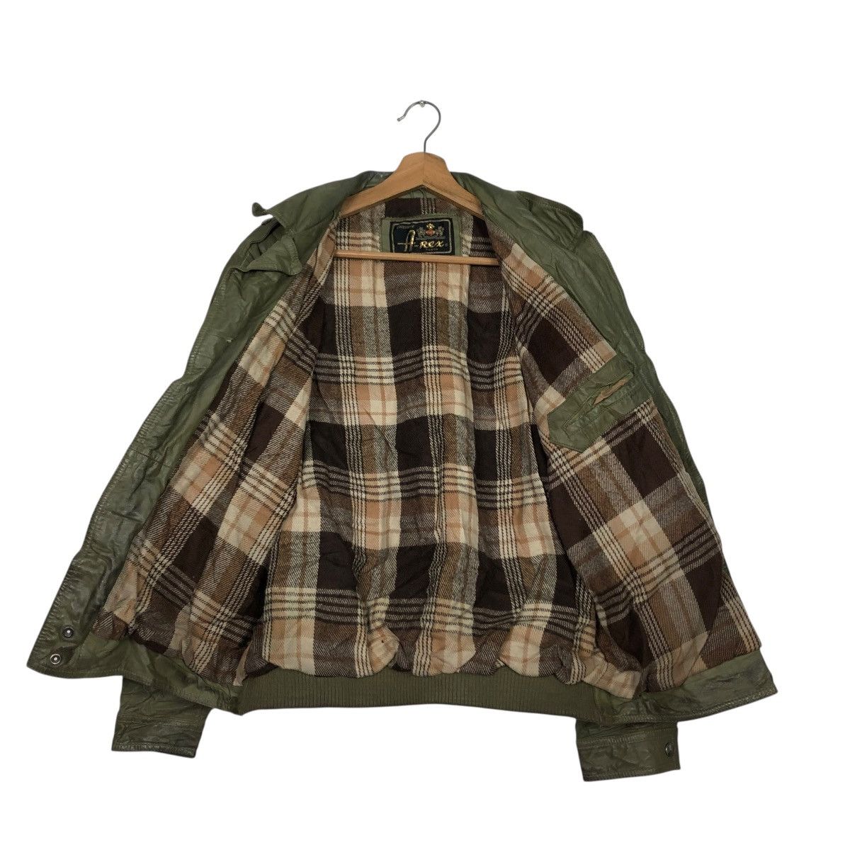 Japanese Brand 🔥VINTGE BIKER LEATHER JACKET BLANKET A REX ISSEY MIYAKE Size US L / EU 52-54 / 3 - 15 Thumbnail