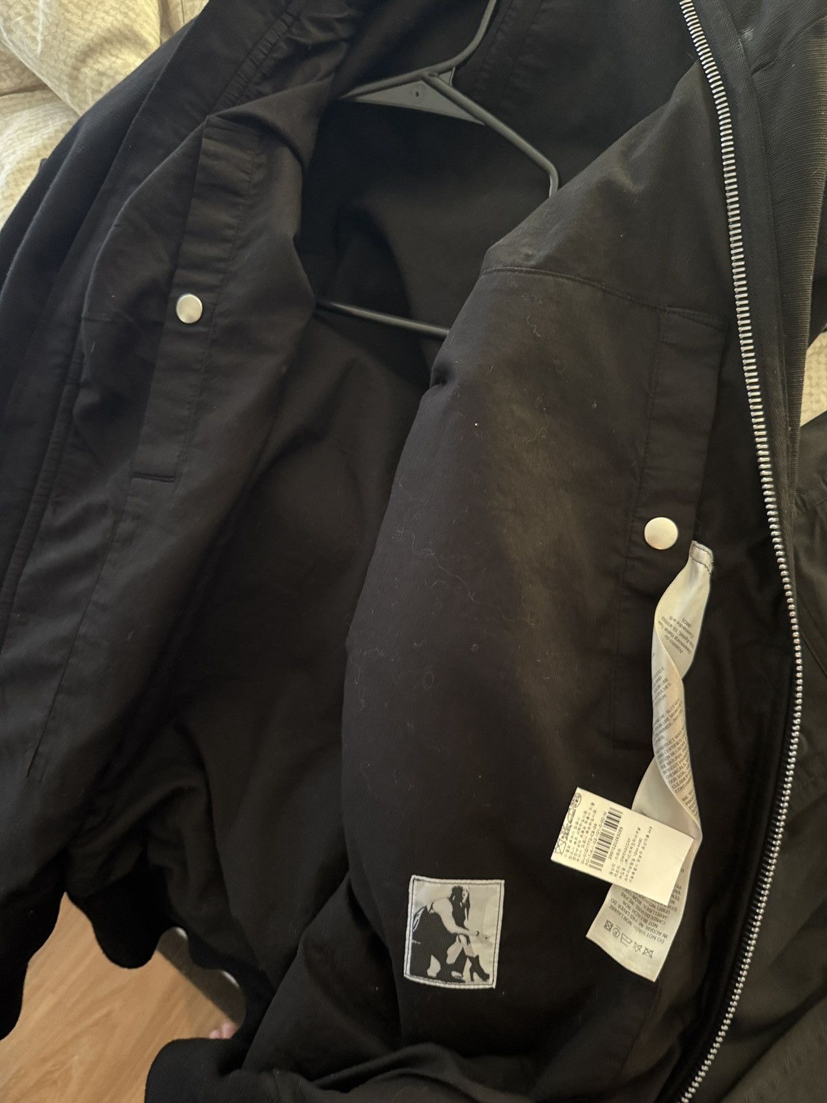 Rick Owens Drkshdw Rick owens fully zip up jacket Size US M / EU 48-50 / 2 - 5 Thumbnail