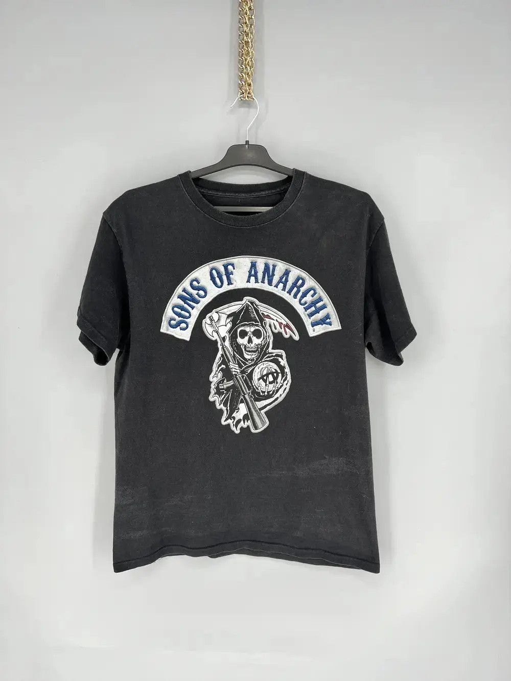 Band Tees Vintage SOA Sons Of Anarchy Vintage Band Graphic Tee Faded Size US L / EU 52-54 / 3 - 1 Thumbnail