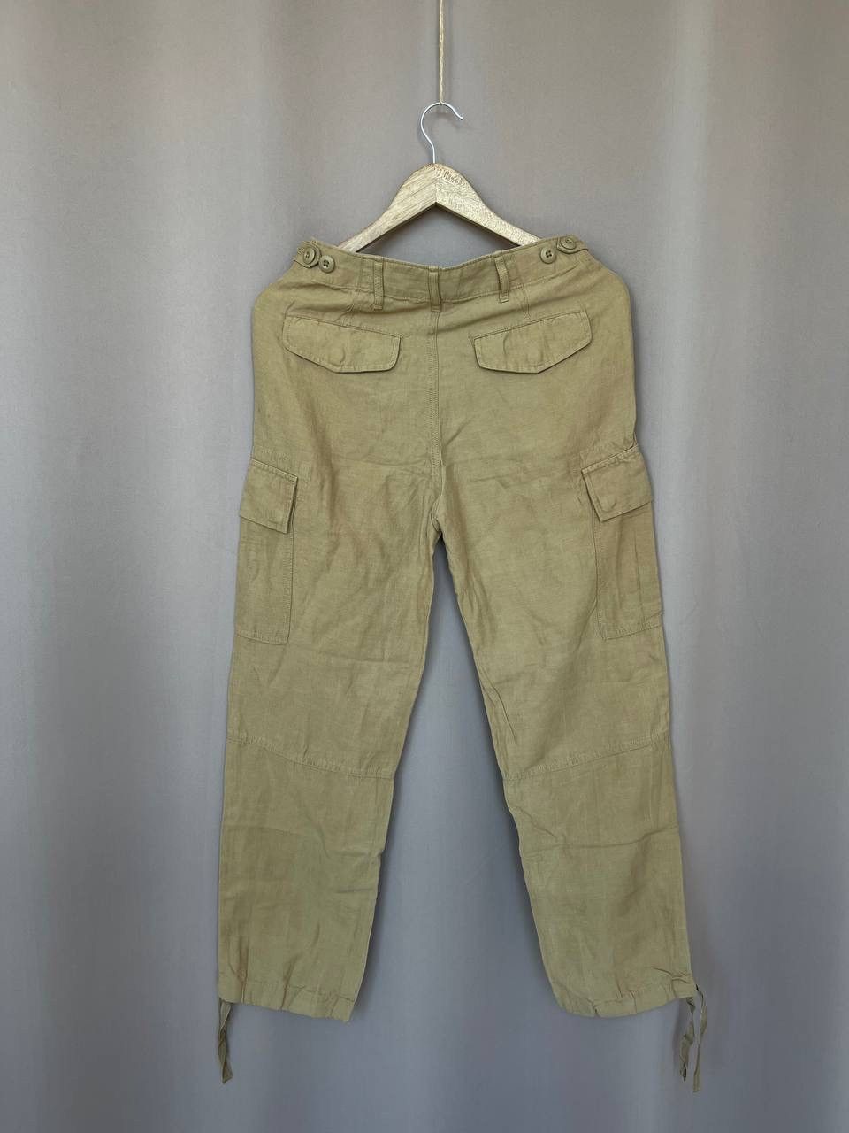 Polo Ralph Lauren Polo Ralph Lauren Silk-Linen Cargo Pants Womens Size 2 or S Size 26" / US 2 / IT 38 - 7 Thumbnail
