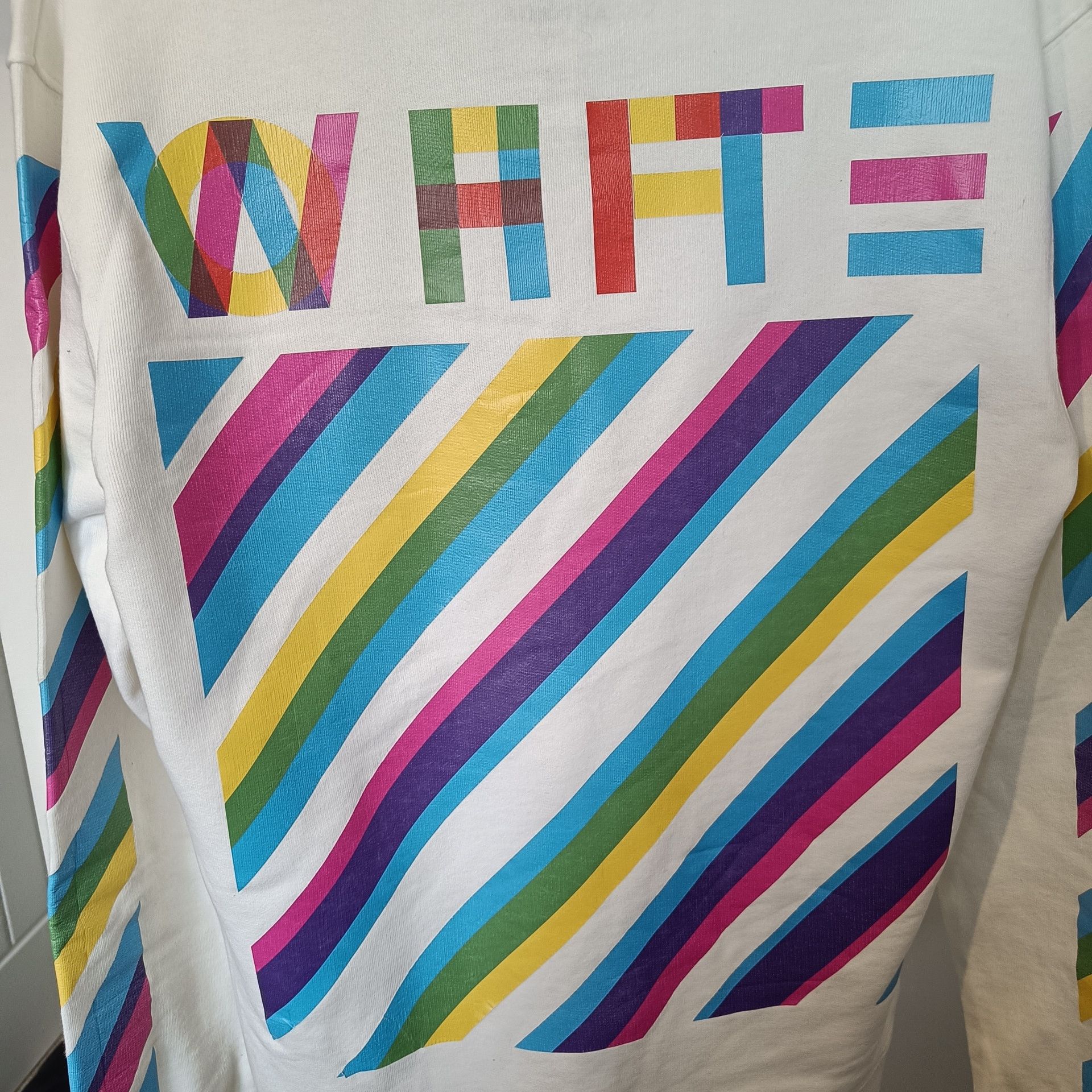 Off-White Off-White x Excelsior x Antonia x EXPO White Hoodie Medium Size US M / EU 48-50 / 2 - 3 Thumbnail